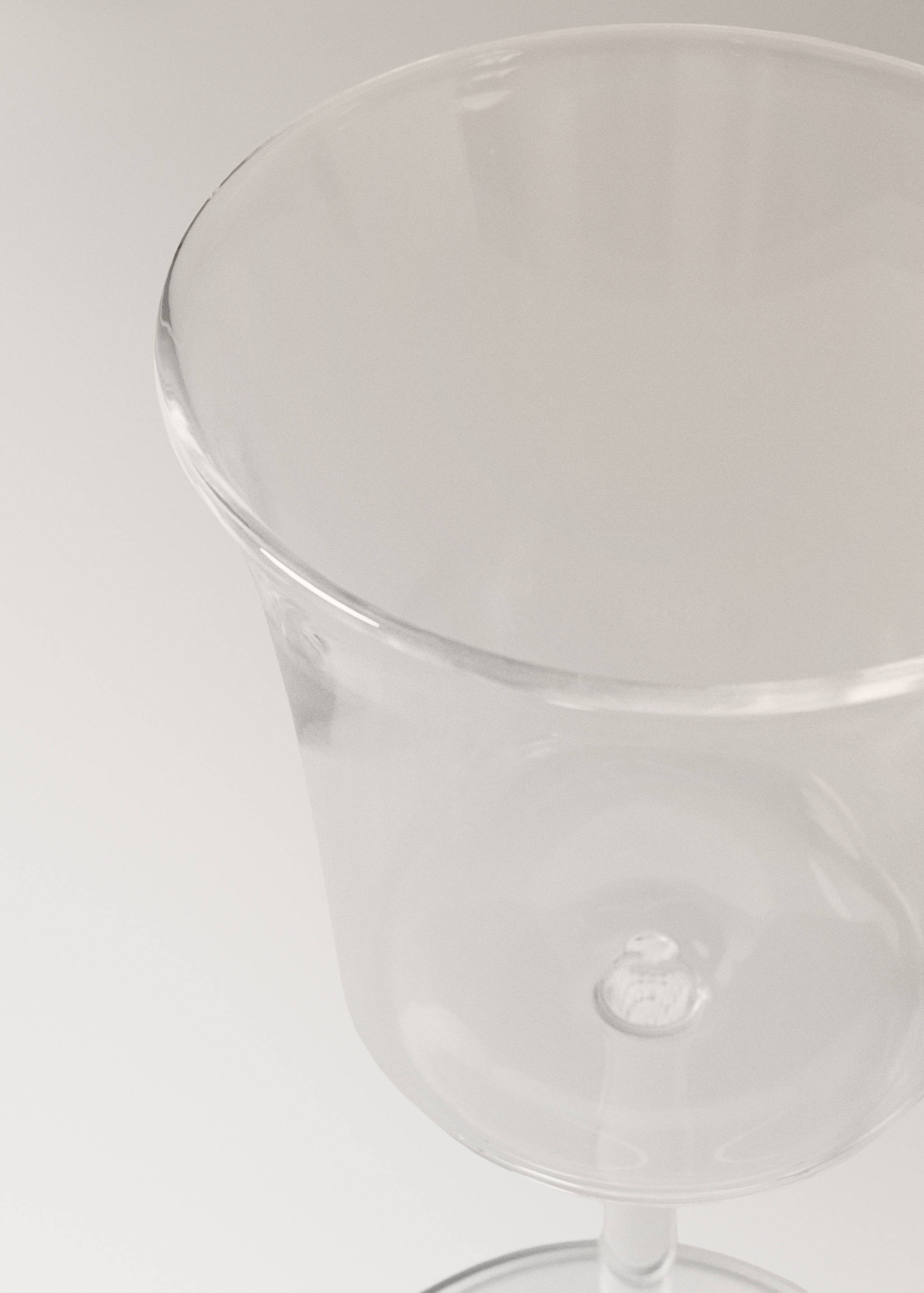 Smooth borosilicate cup - Details of the article 1