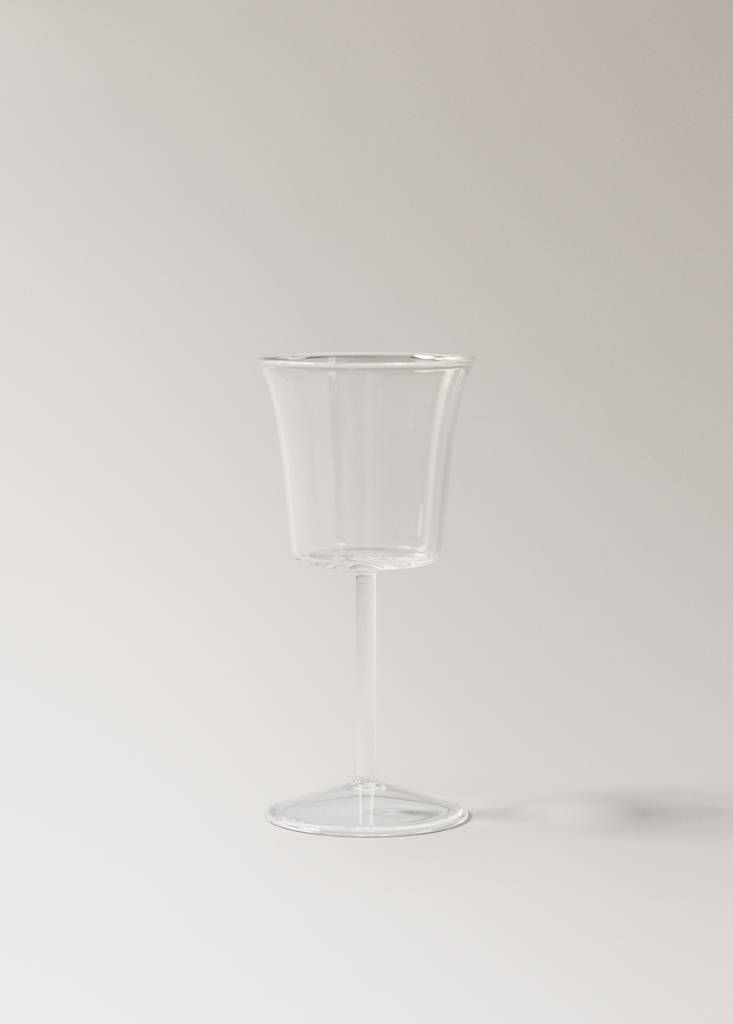 Smooth borosilicate cup — Ice Grey