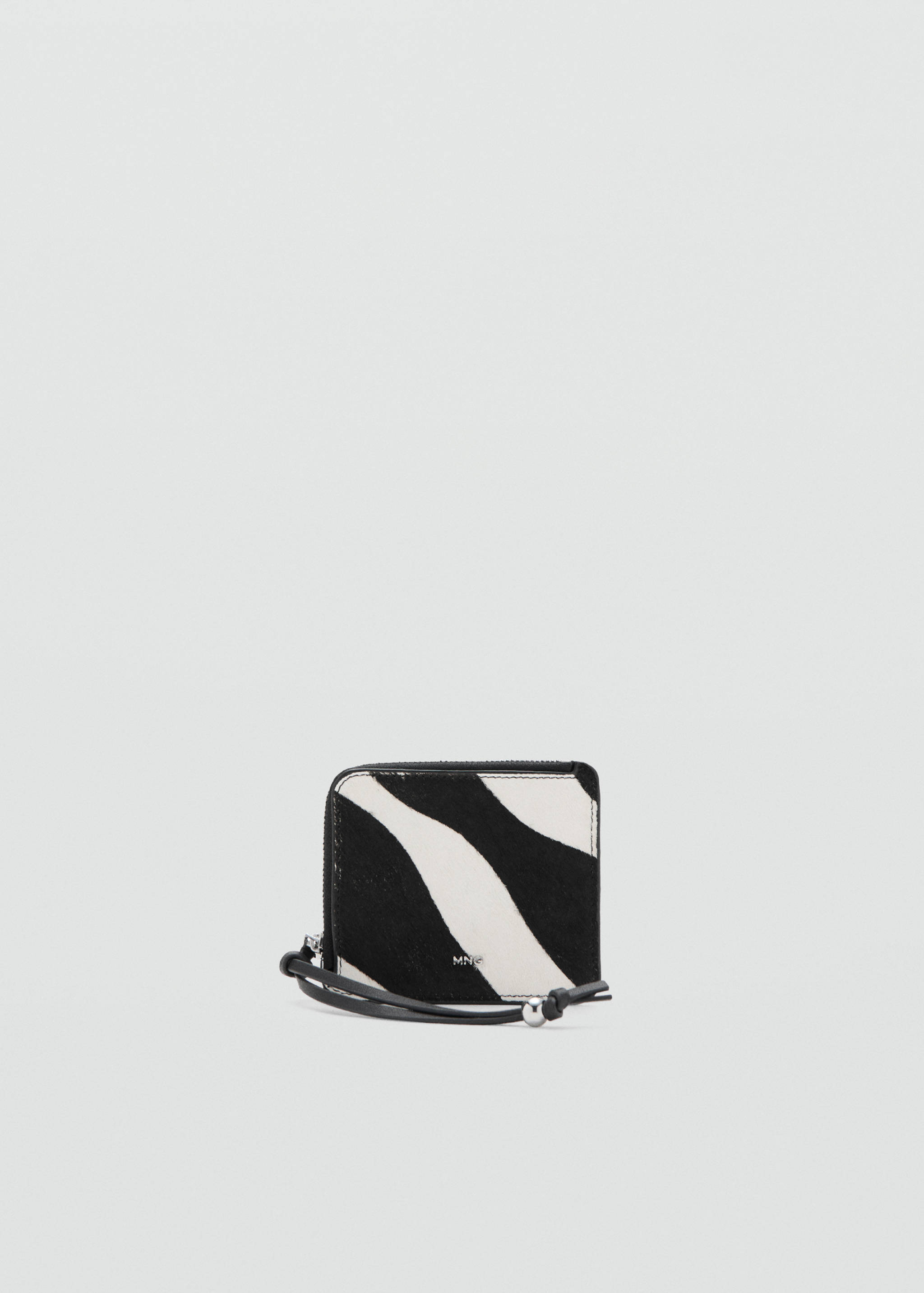 Zebra hair leather purse - Article without model