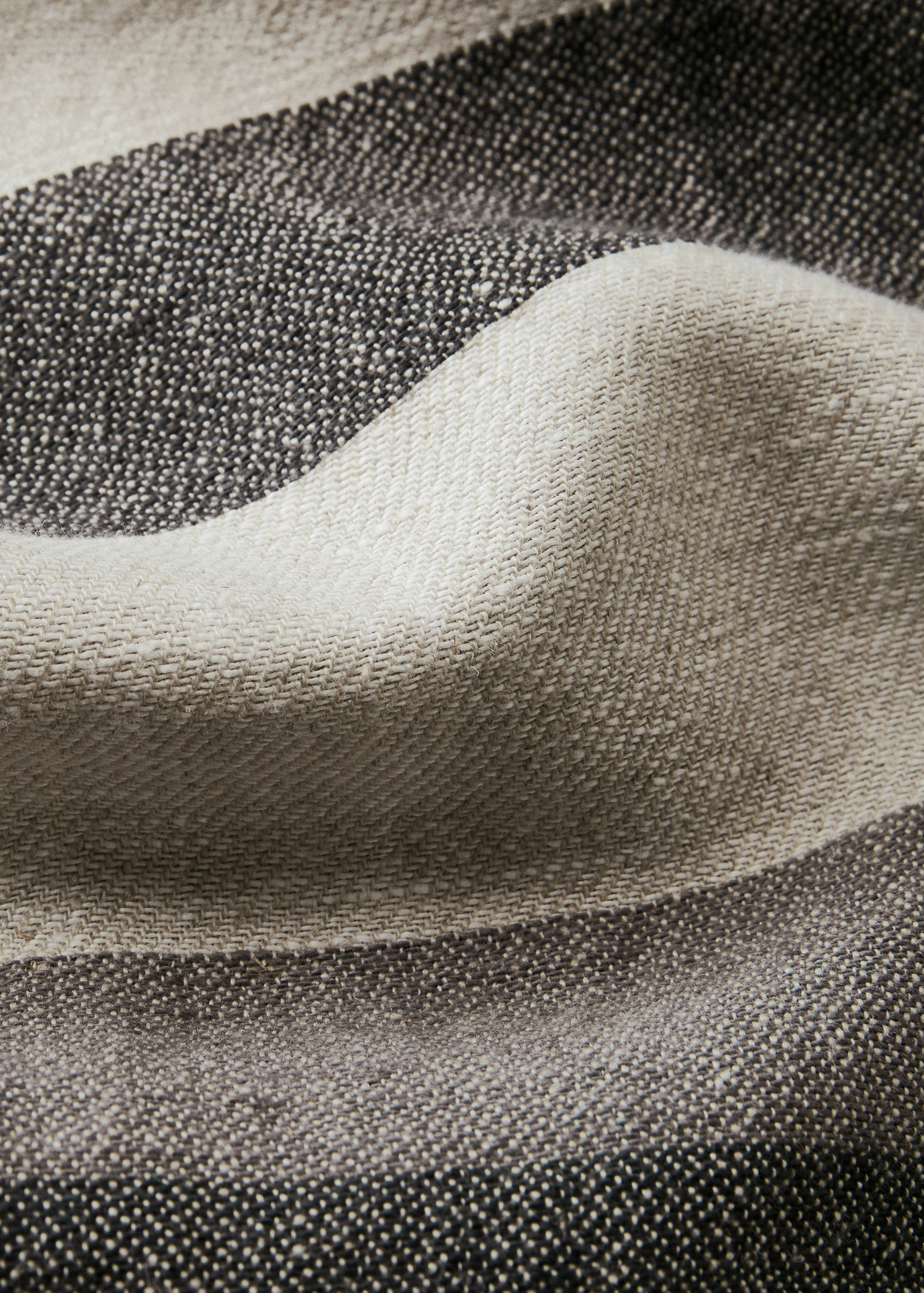 Leinendecke mit Streifen - Detail des Artikels 2