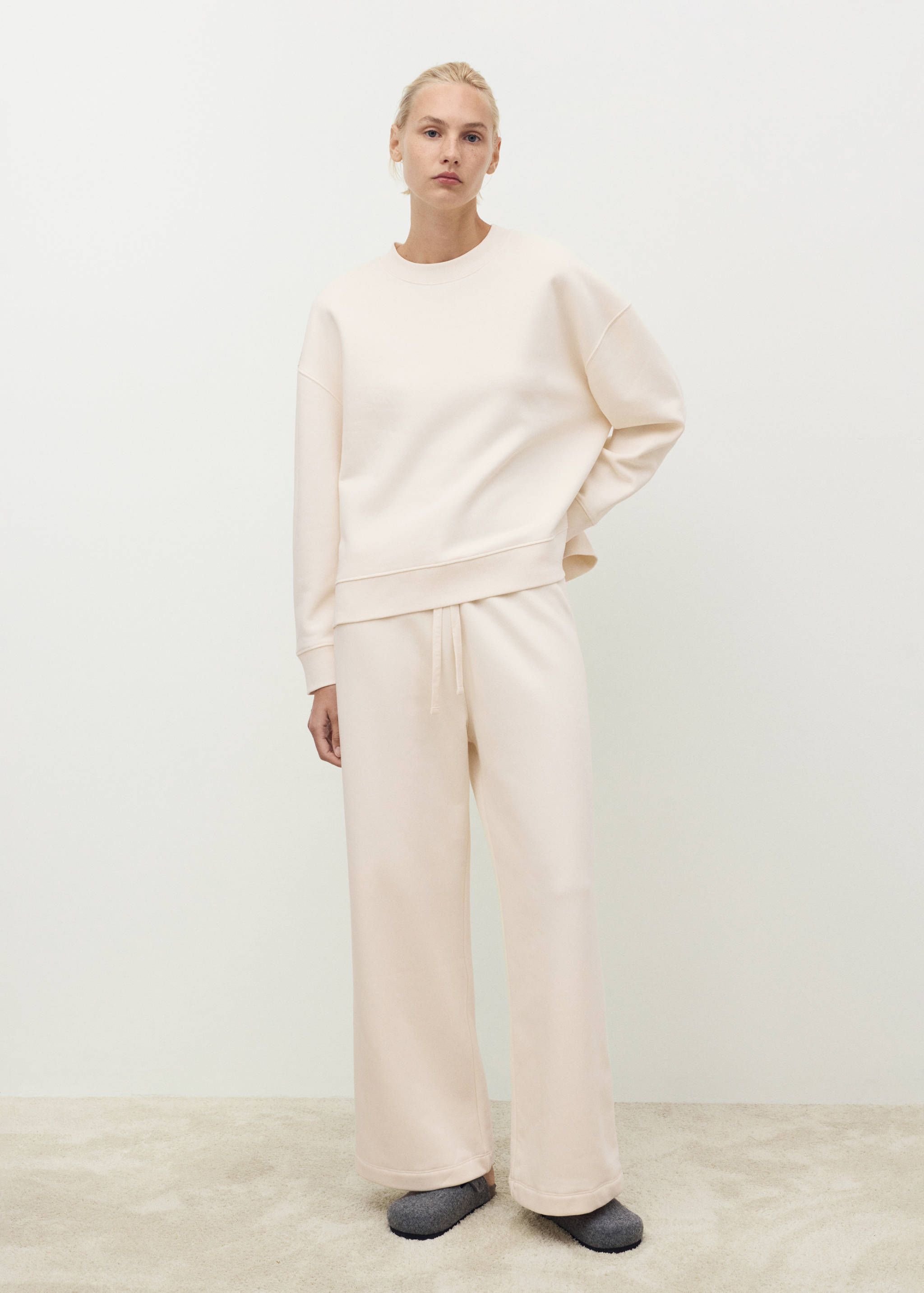 Sweat coton fluide - Plan général