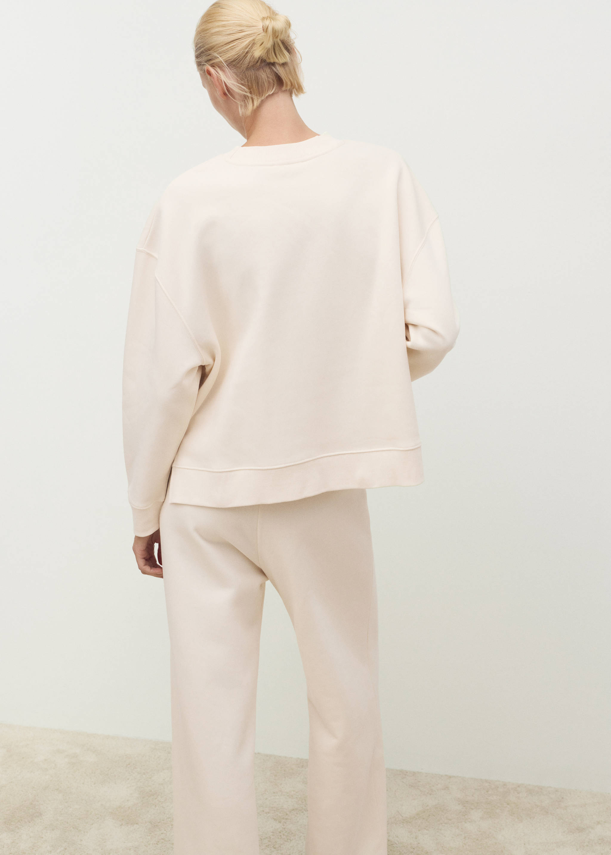 Sweat coton fluide - Verso de l’article