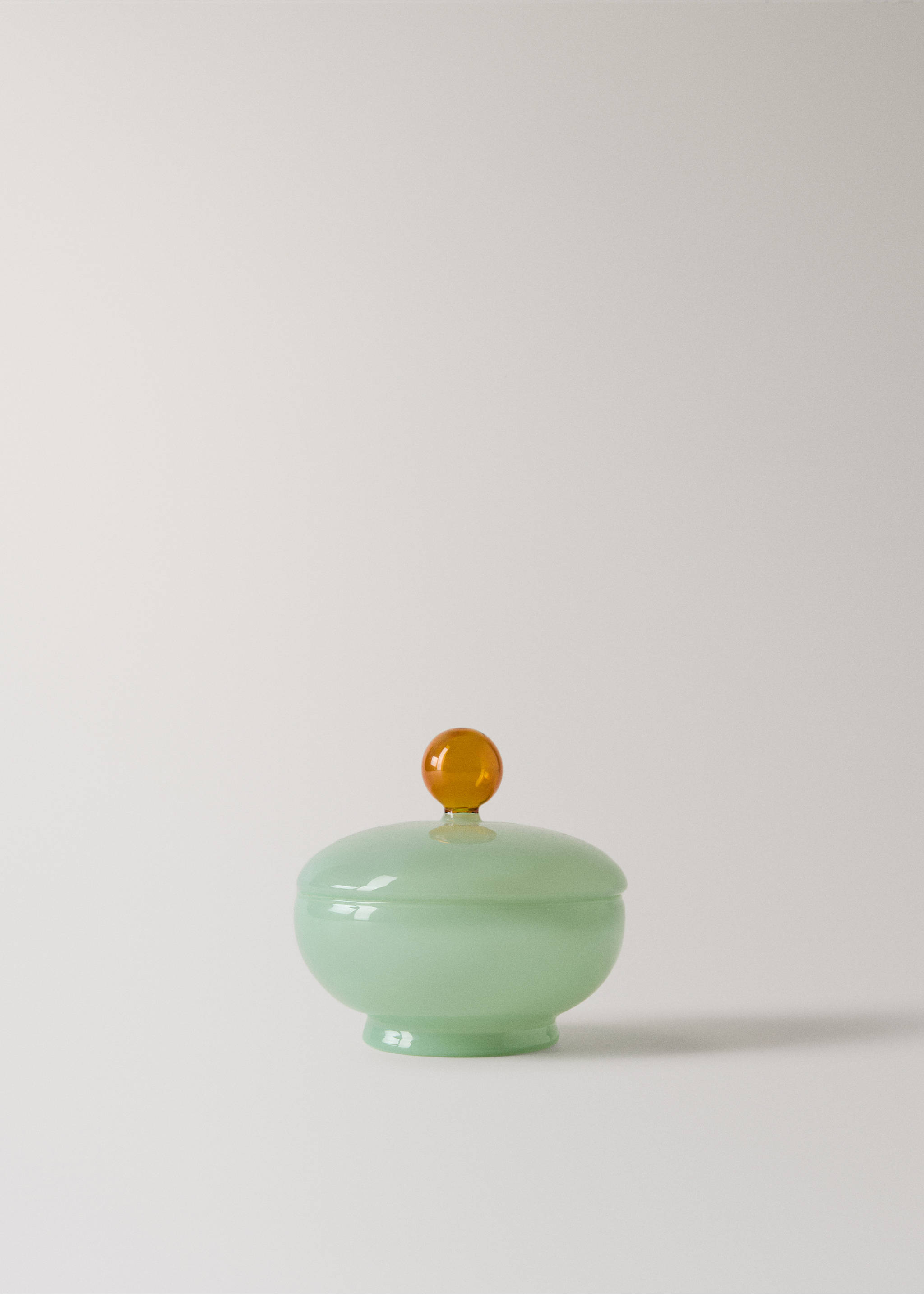 Badeglas aus Borosilikat Farbe - Artikel ohne Model, Minzgrün. Ref: 27093320-00.