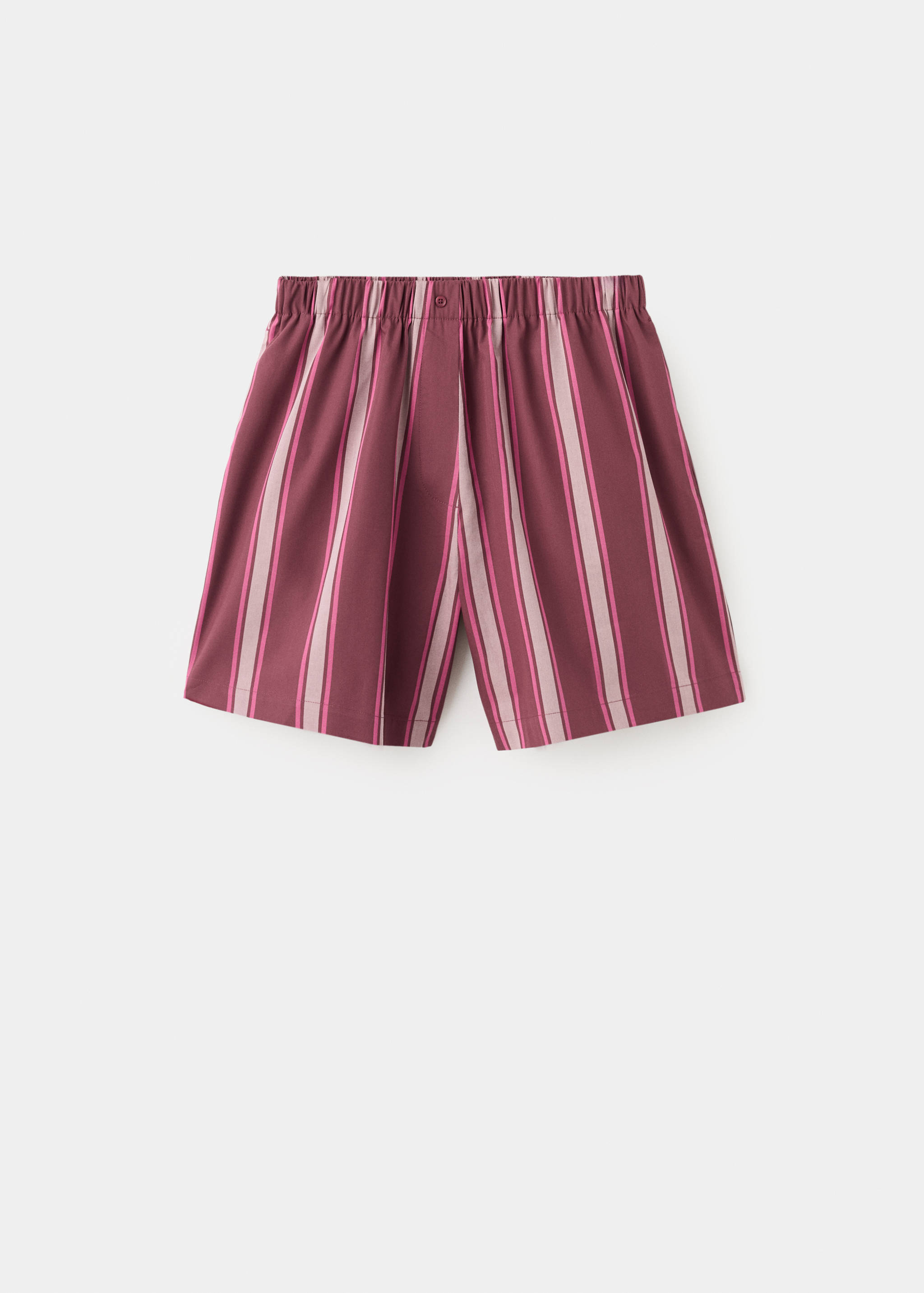Striped pyjama shorts - Article without model