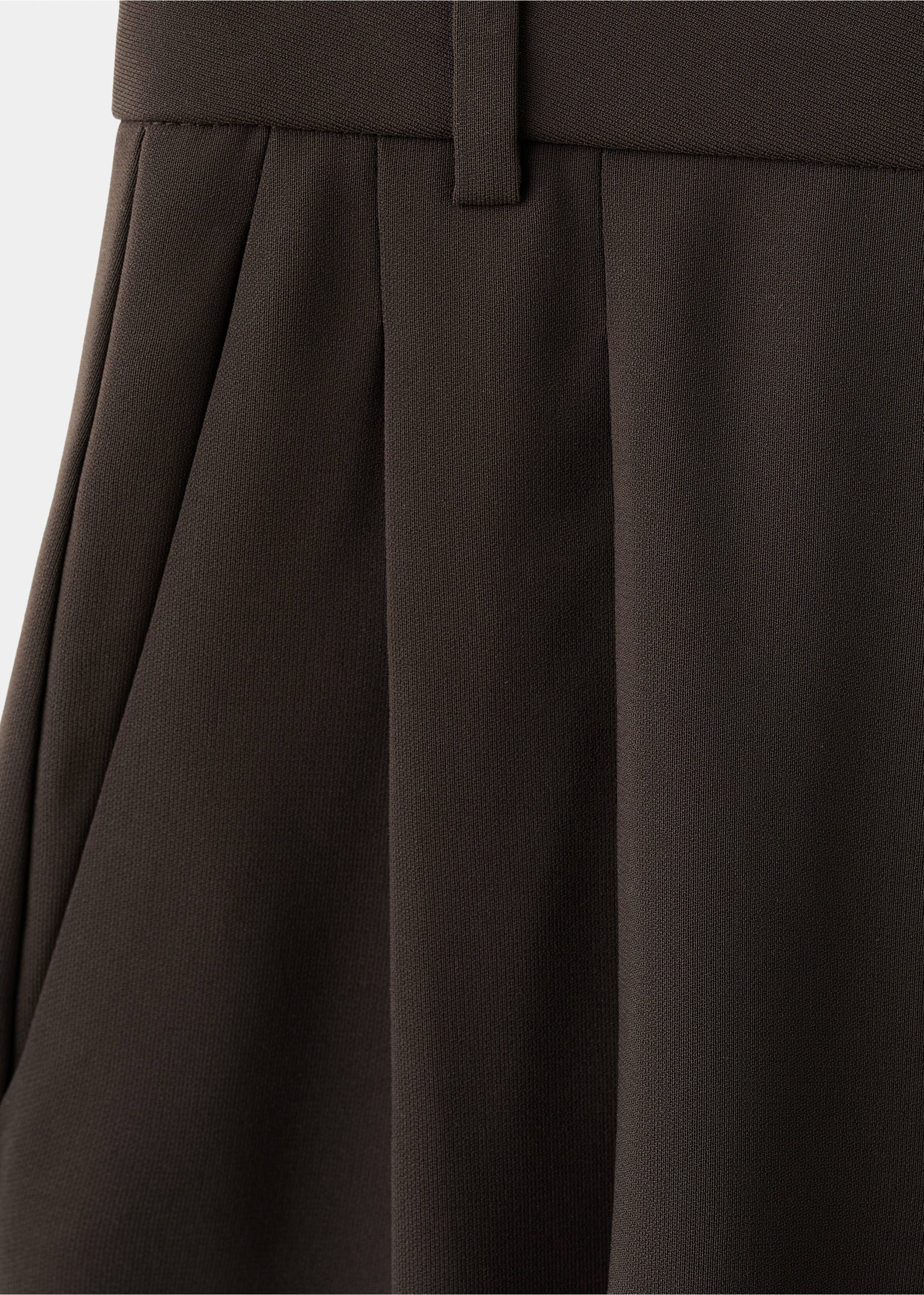 Βερμούδα ίσια γραμμή μεσαίος καβάλος - Λεπτομέρεια του προϊόντος 0, Καφέ. Ref: 27093324-00.