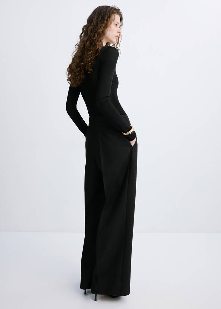 Jumpsuit-style coordinated outfit — Black
