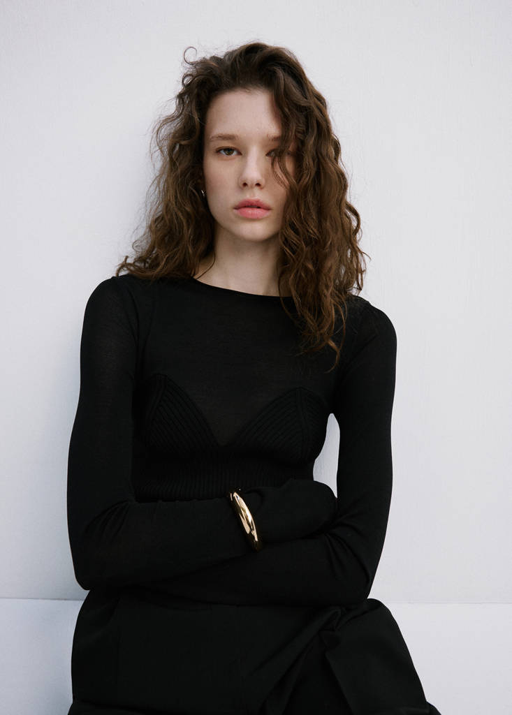 Jumpsuit-style coordinated outfit — Black