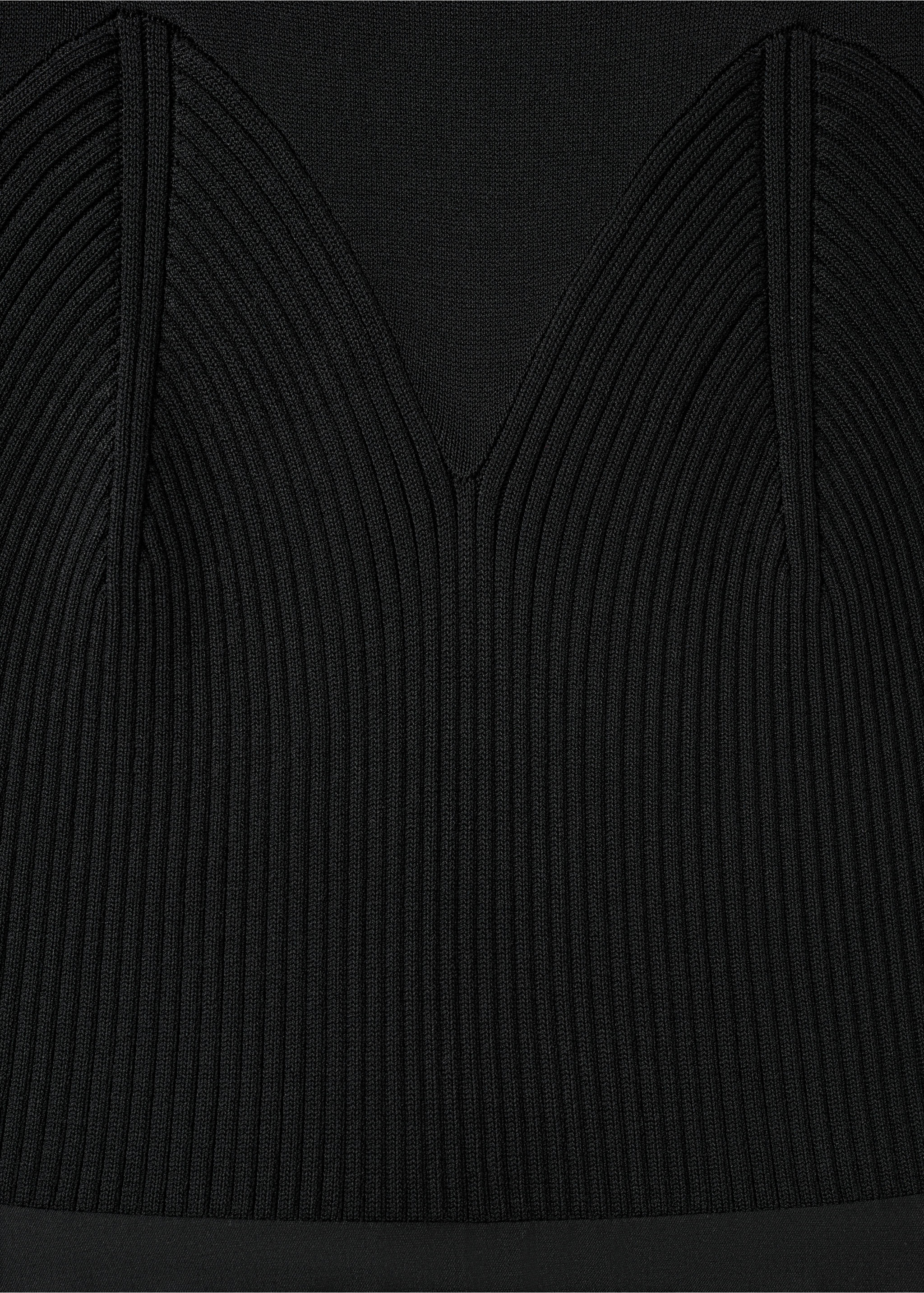 Jumpsuit-style coordinated outfit - Details of the article 8, Black. Ref: 27093332-00.