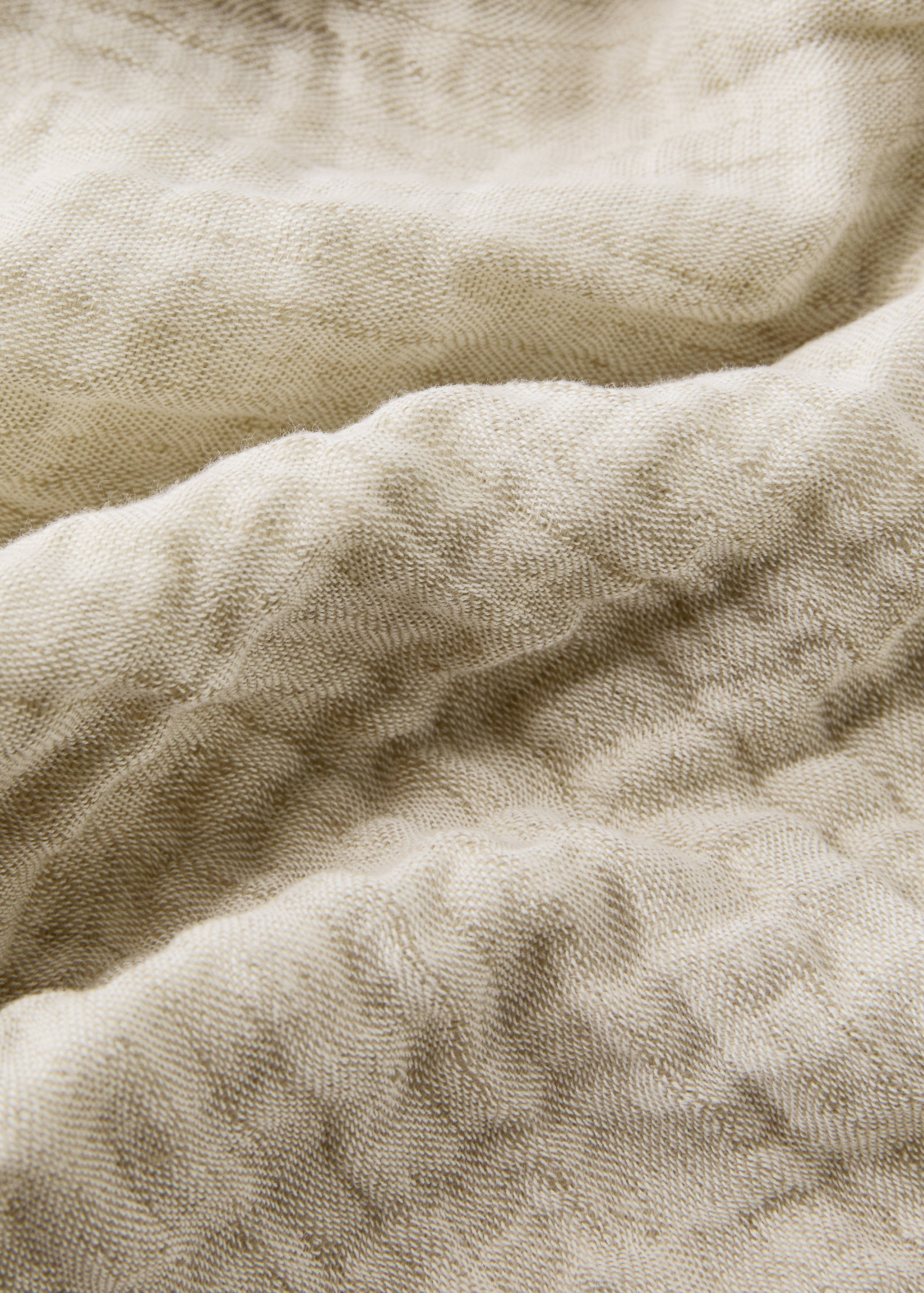 Linen cotton melange bedspread 130/140/150 cm bed - Details of the article 1