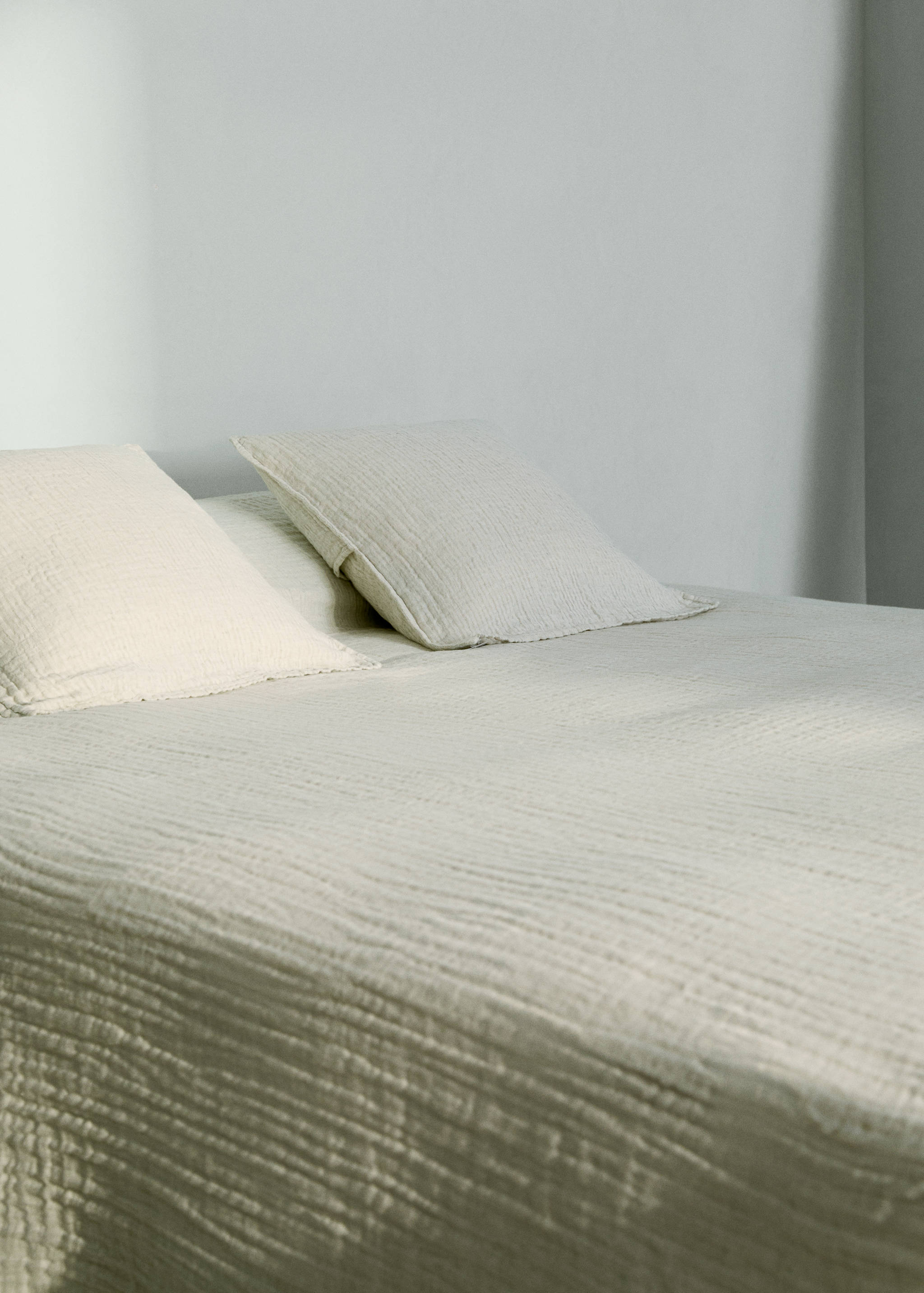Linen cotton melange bedspread 130/140/150 cm bed - Details of the article 7
