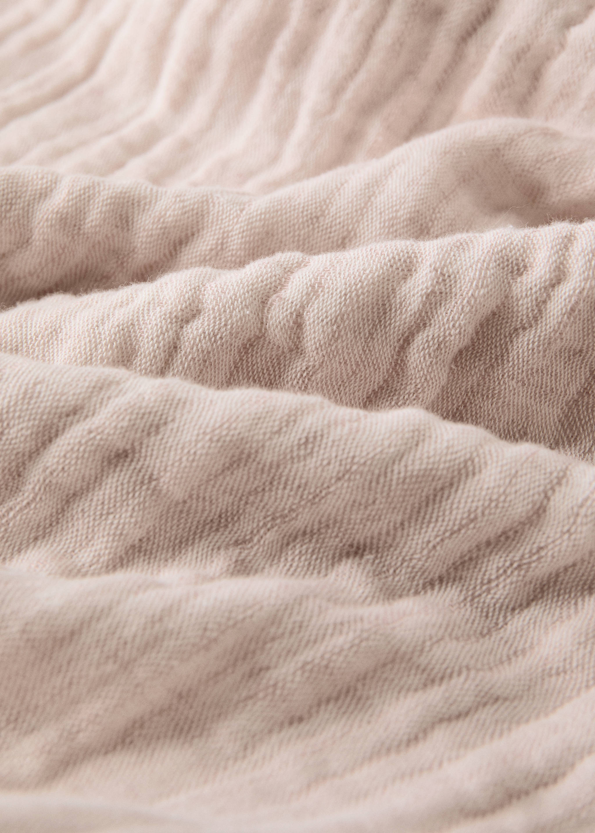 Linen cotton melange bedspread 130/140/150 cm bed - Details of the article 1