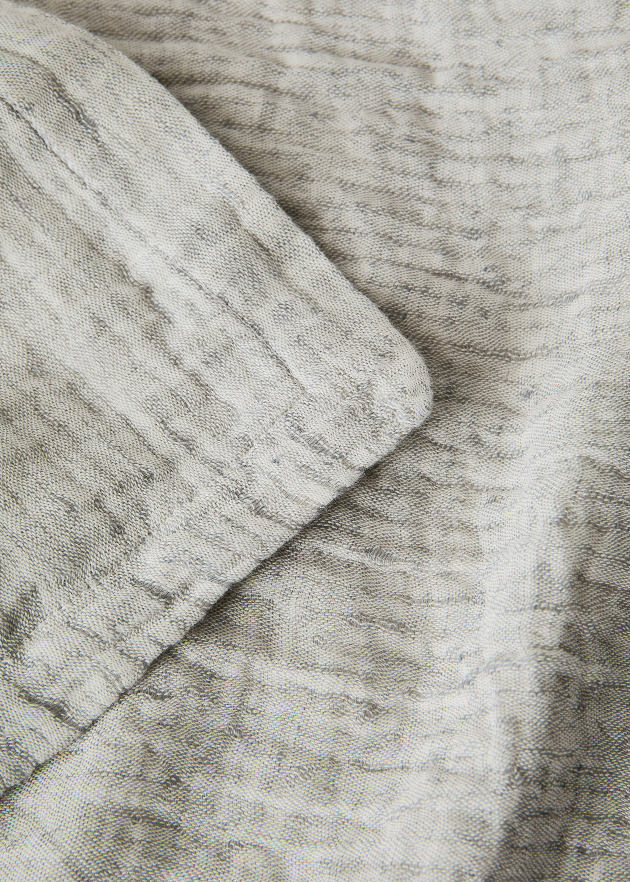 Linen cotton melange bedspread 130/140/150 cm bed - Details of the article 2