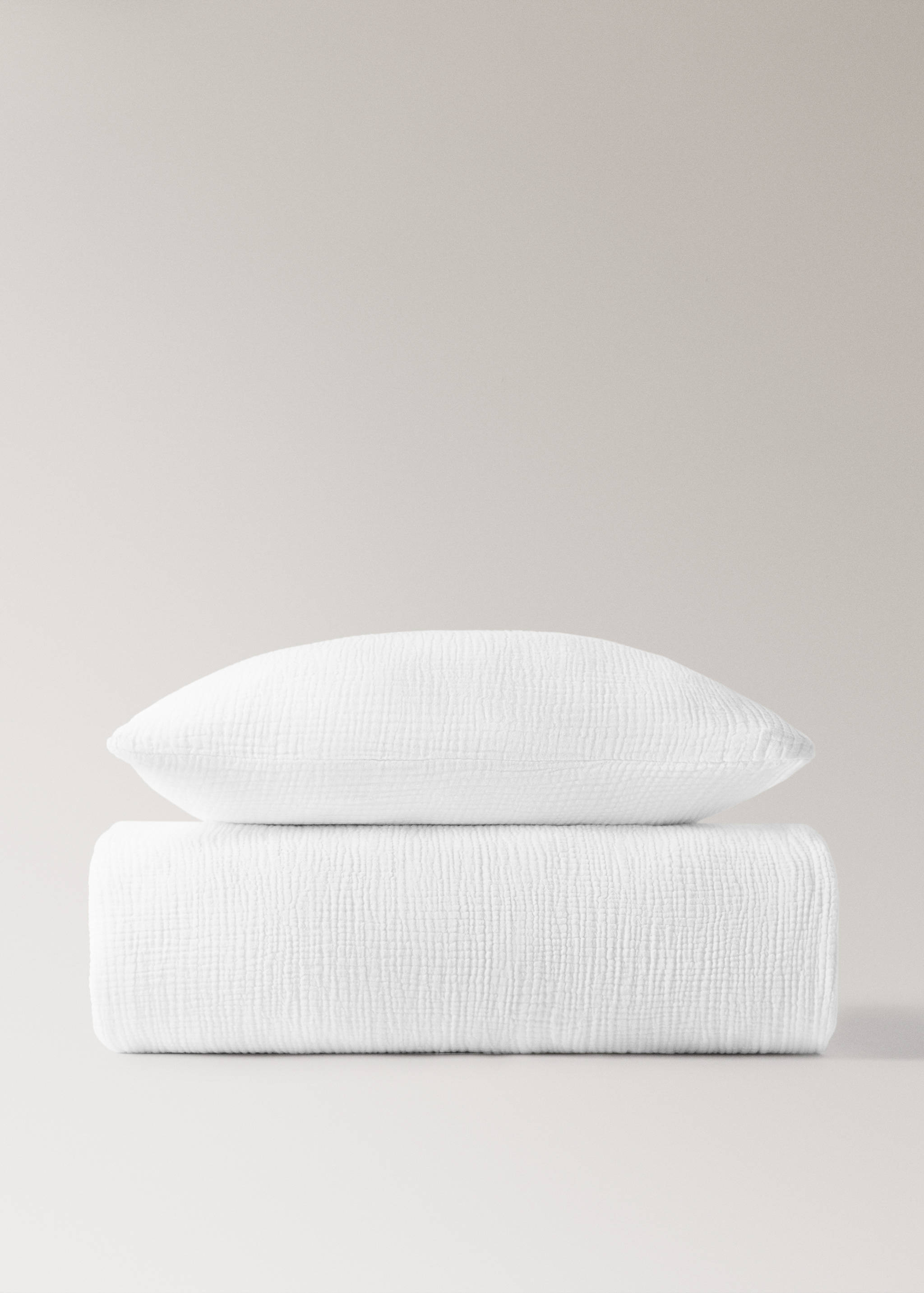 Cot bed duvet cover in gauze fabric - Article without model