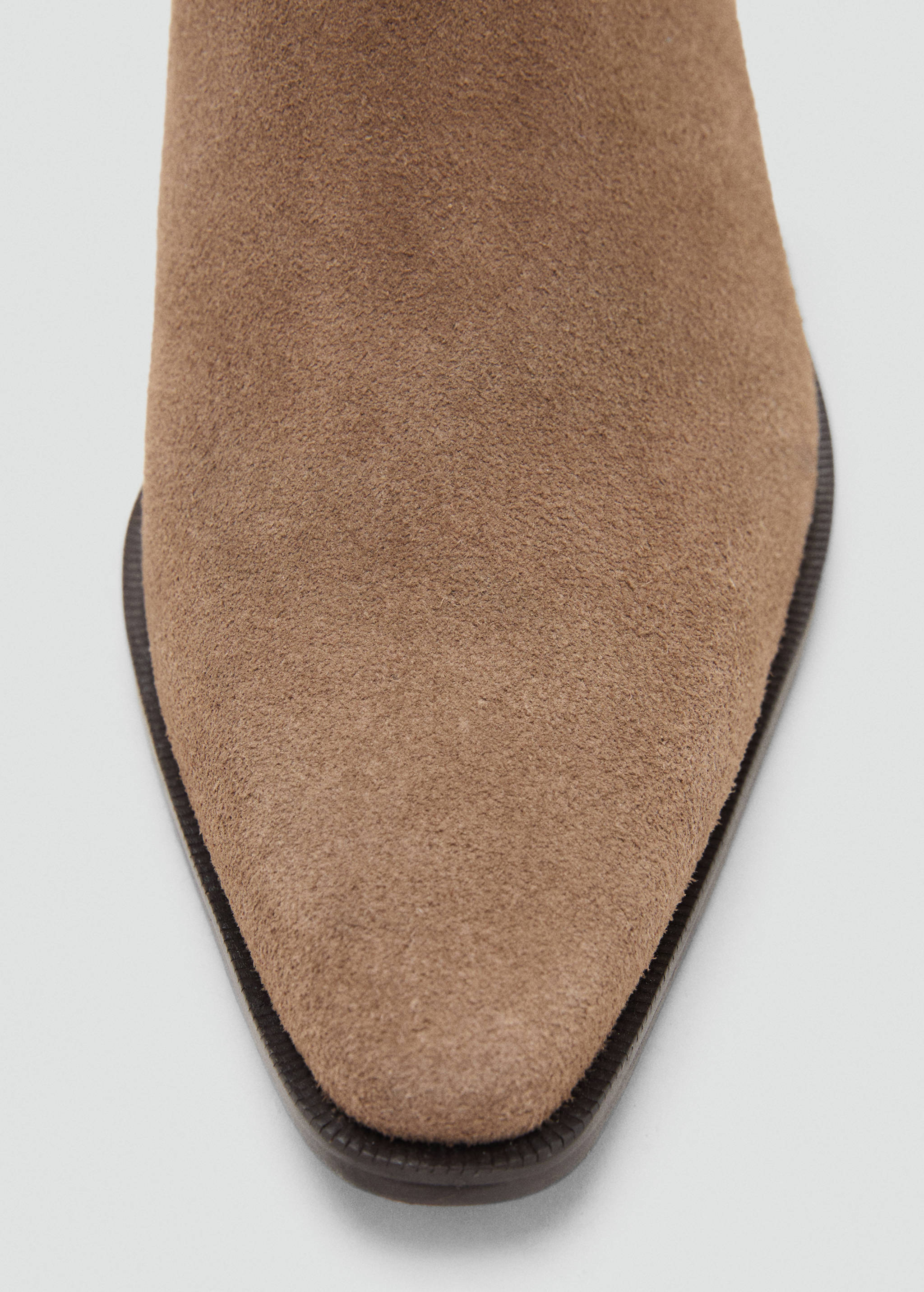 Bottines cuir et croûte de cuir - Détail de l'article 2