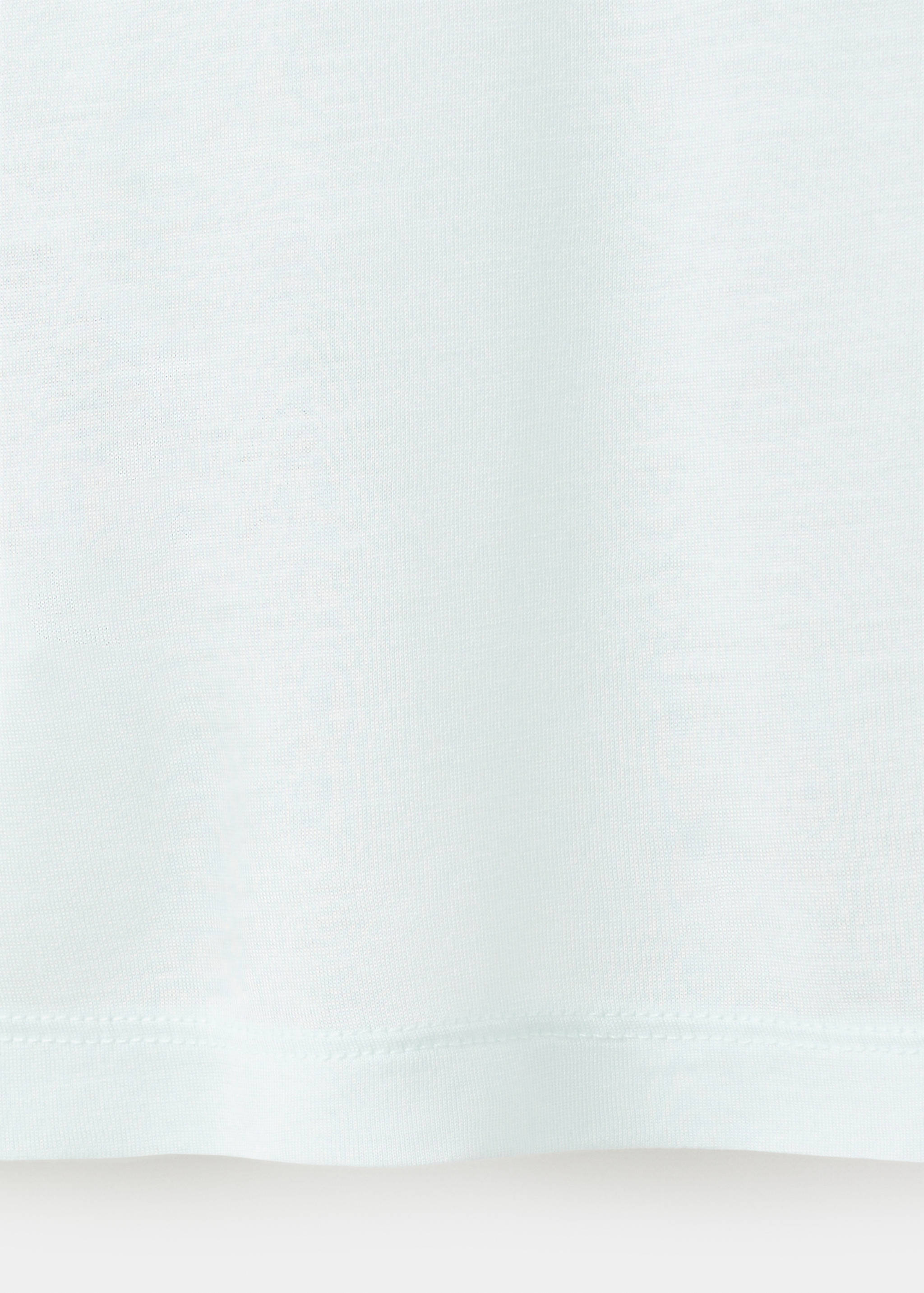 Micromodal short-sleeve T-shirt - Details of the article 0