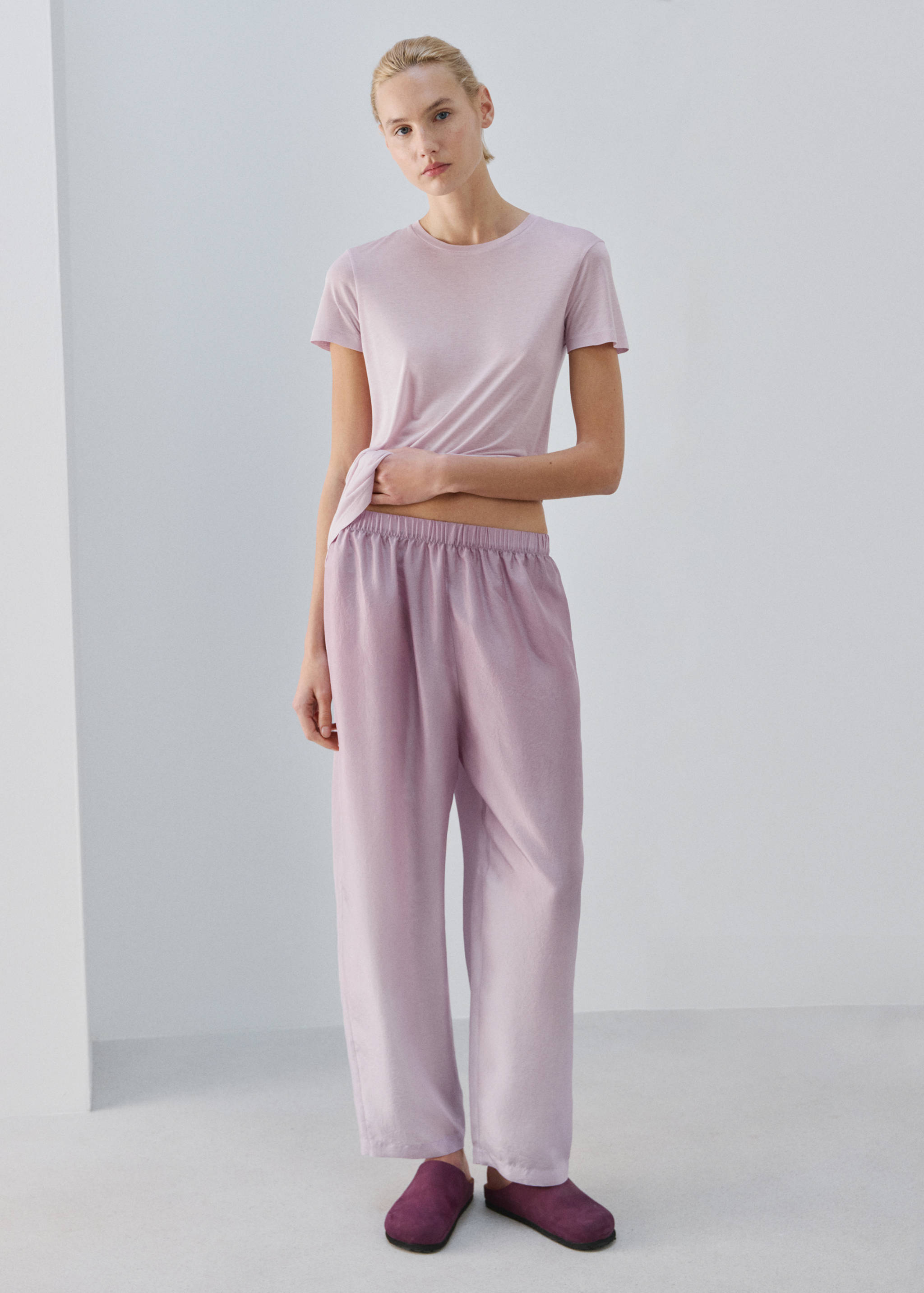 Micromodal short-sleeve T-shirt - General plane