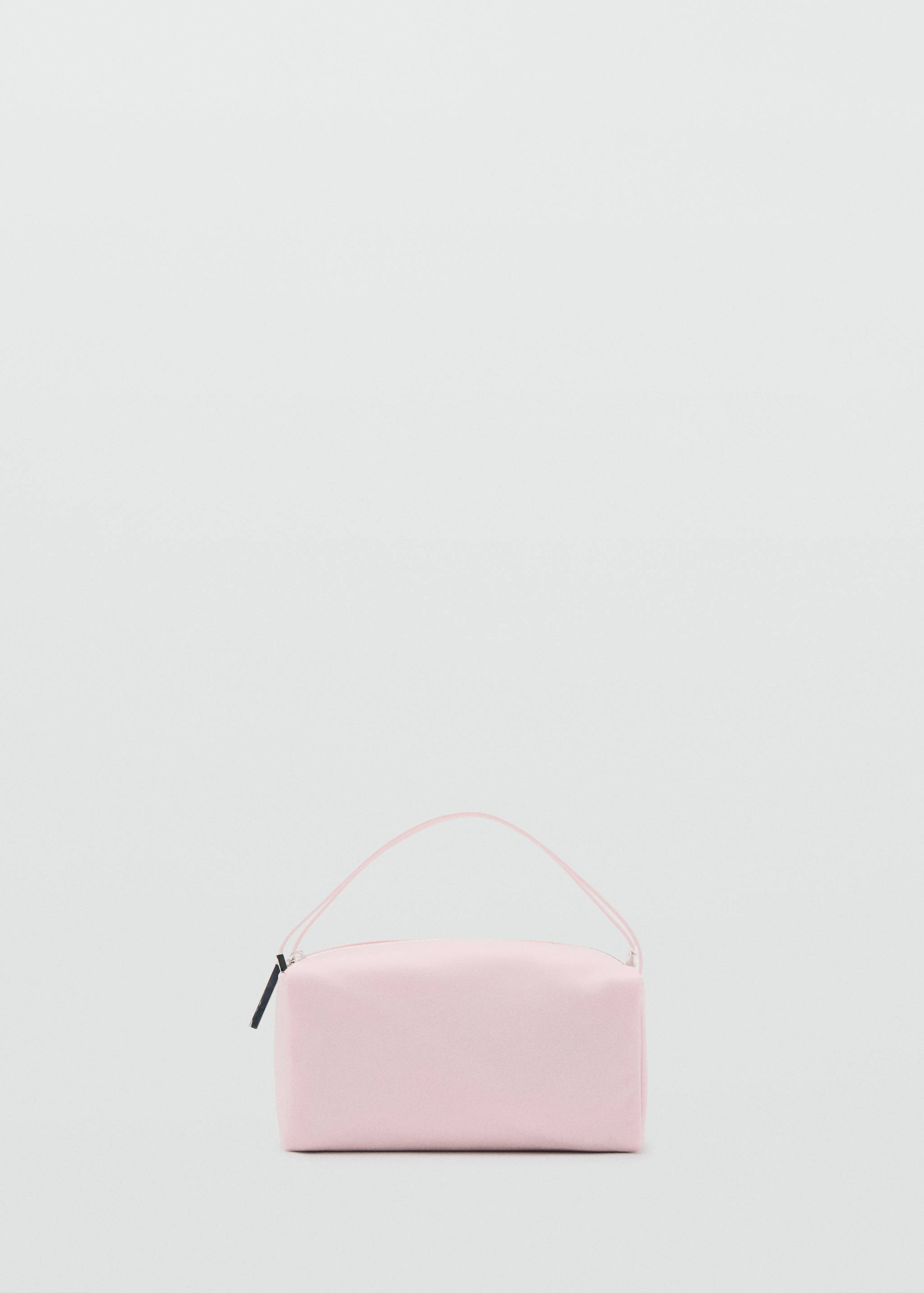 Nylon handtas met dubbele hengsels - Artikel zonder model