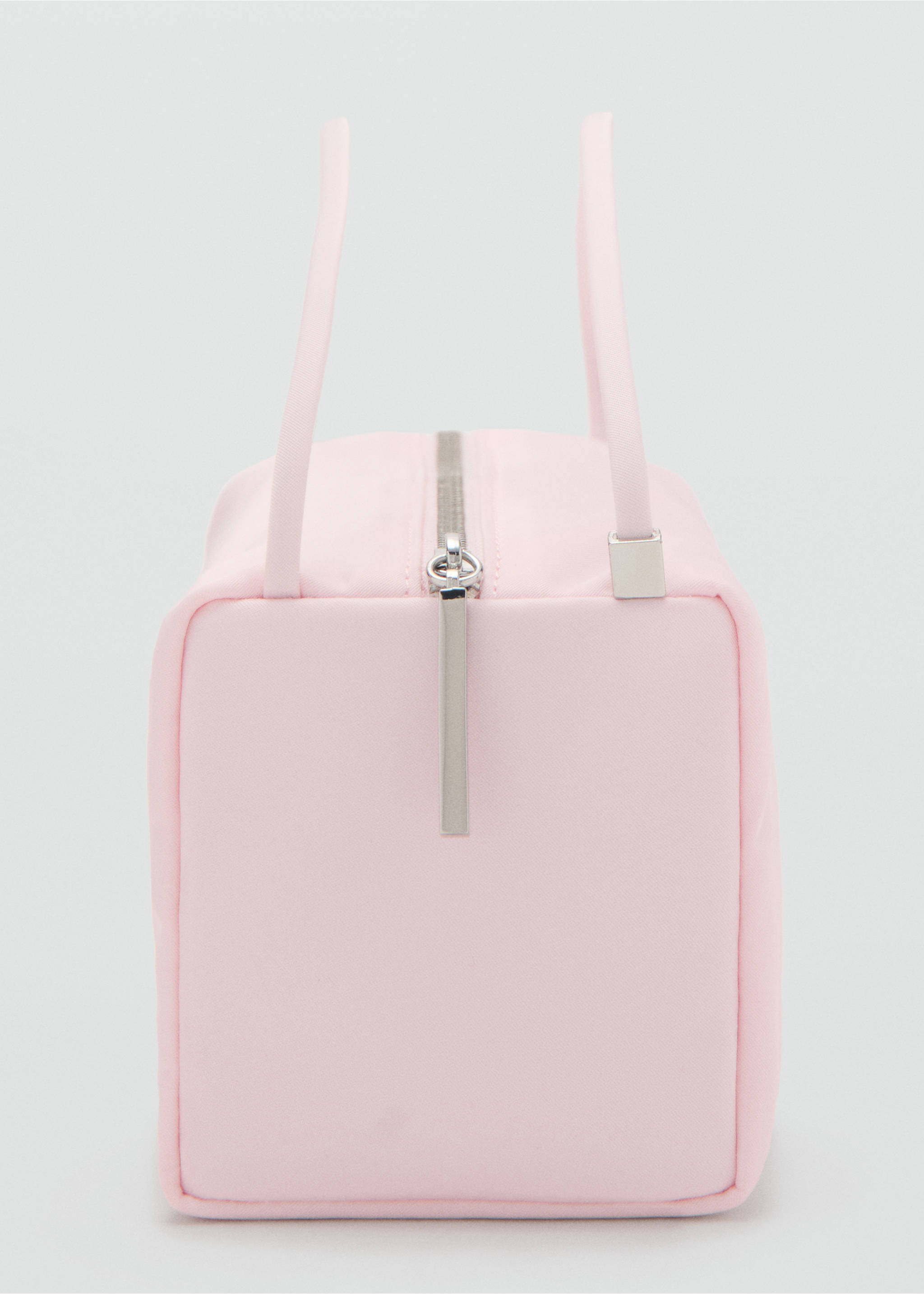 尼龙双提手迷你手袋 - null, 淡粉 . Ref: 27093339-00.