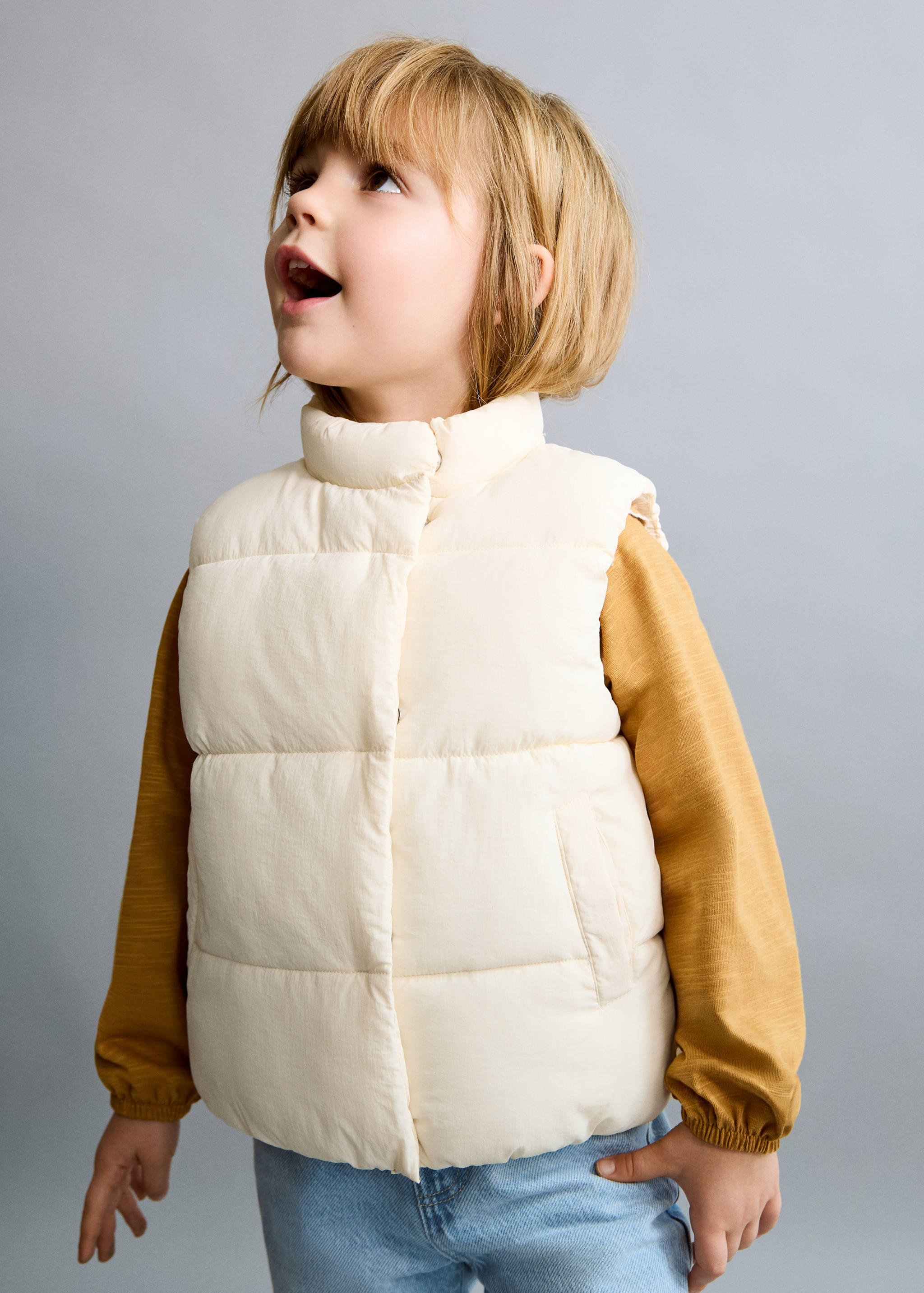 Quilted gilet - Medium plane