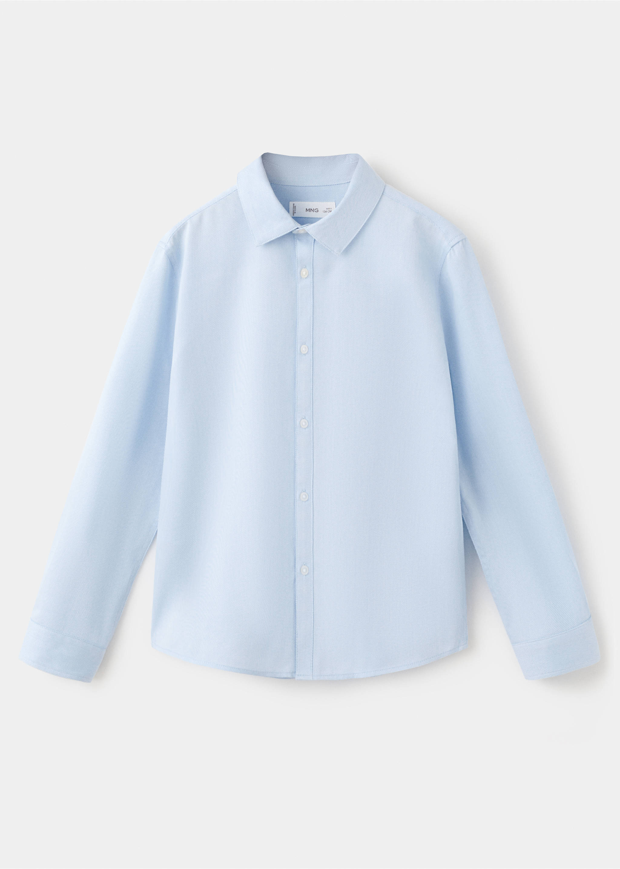 Camisa piqué algodón - Artículo sin modelo, Azul celeste. Ref: 27093707-00.