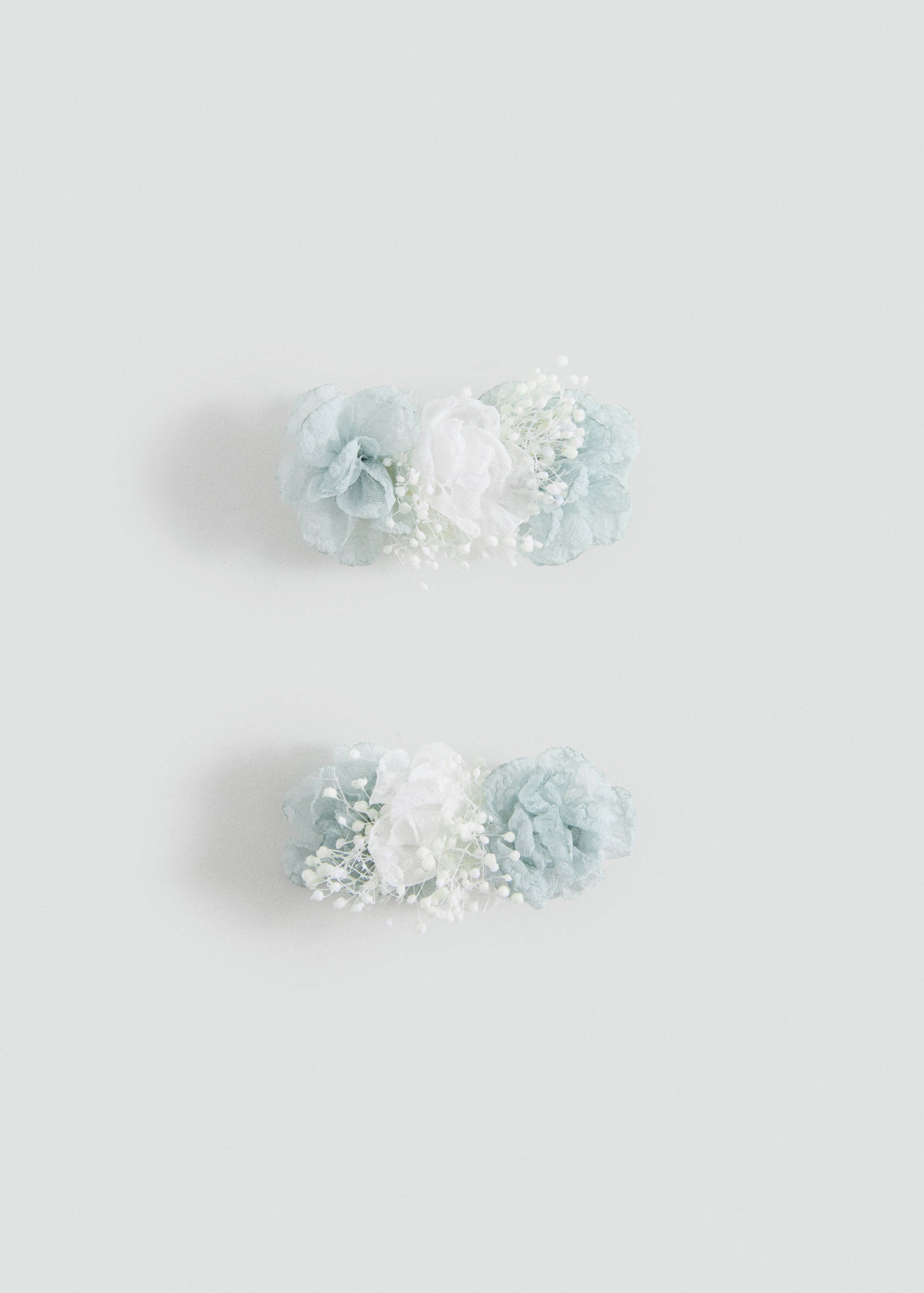 2 pack flower hairclips - Article without model