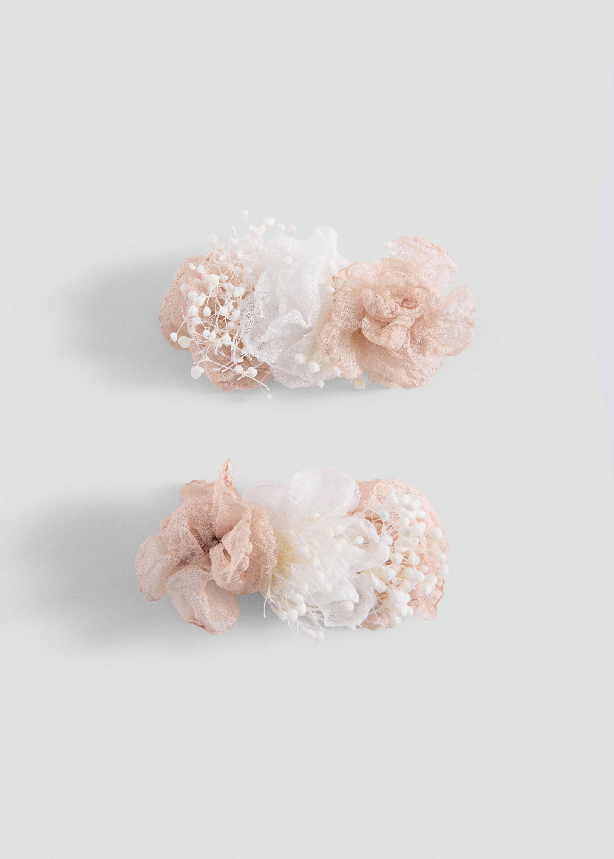 2 pack flower hairclips - Article without model