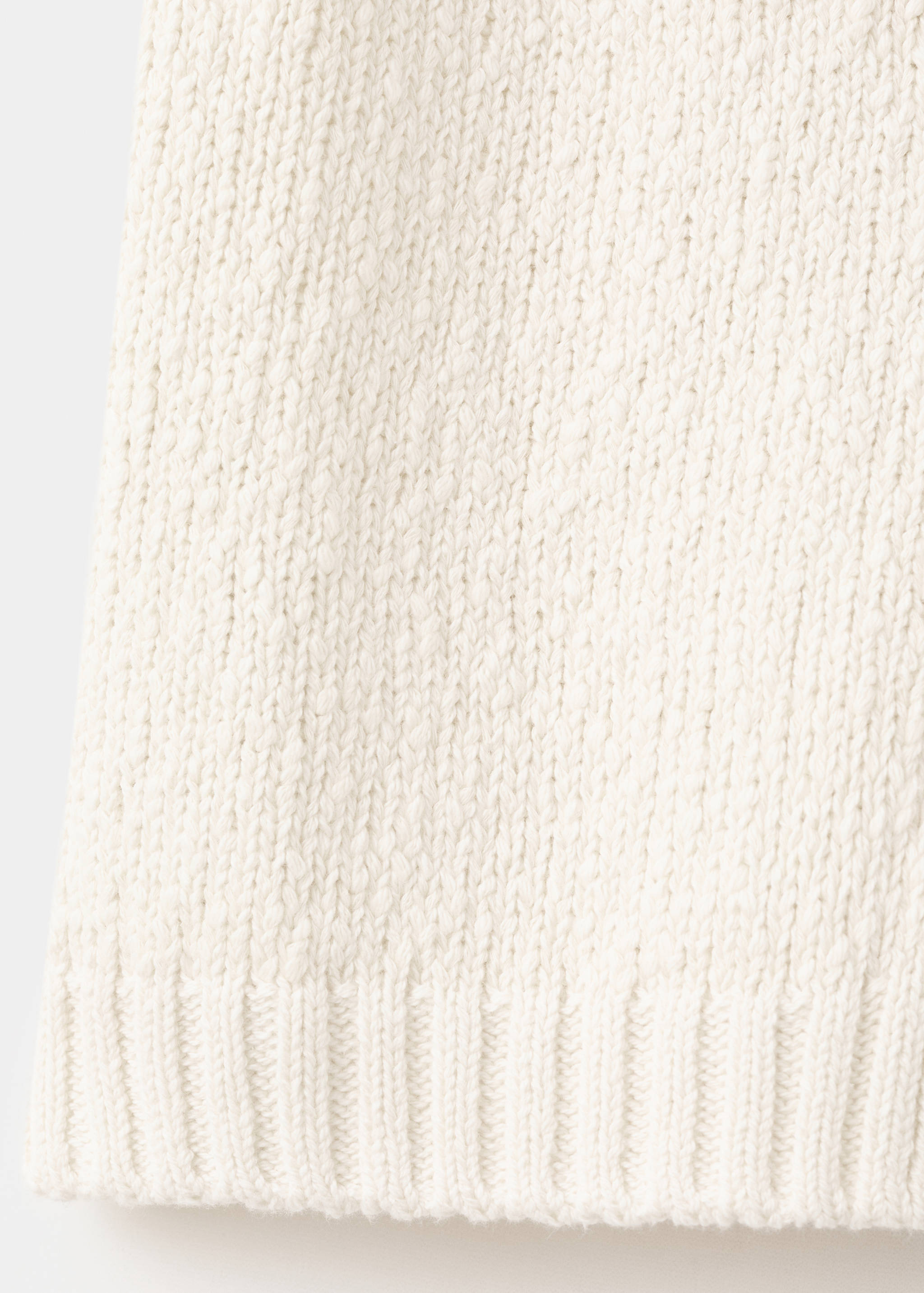 Knitted gilet with buttons - Details of the article 0