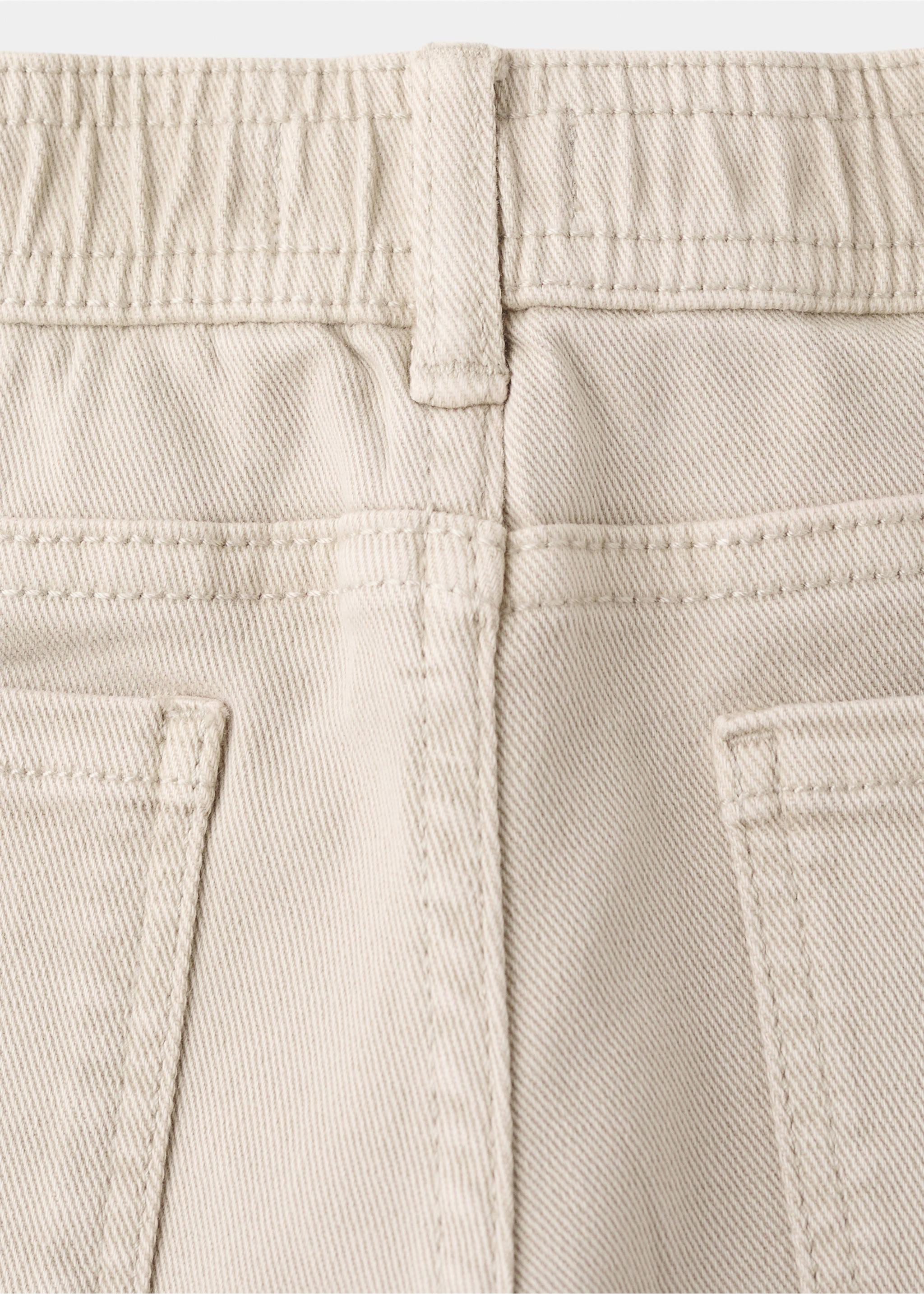 Jeans rectos algodón - Detalle del artículo 0, Marrón medio. Ref: 27093712-00.