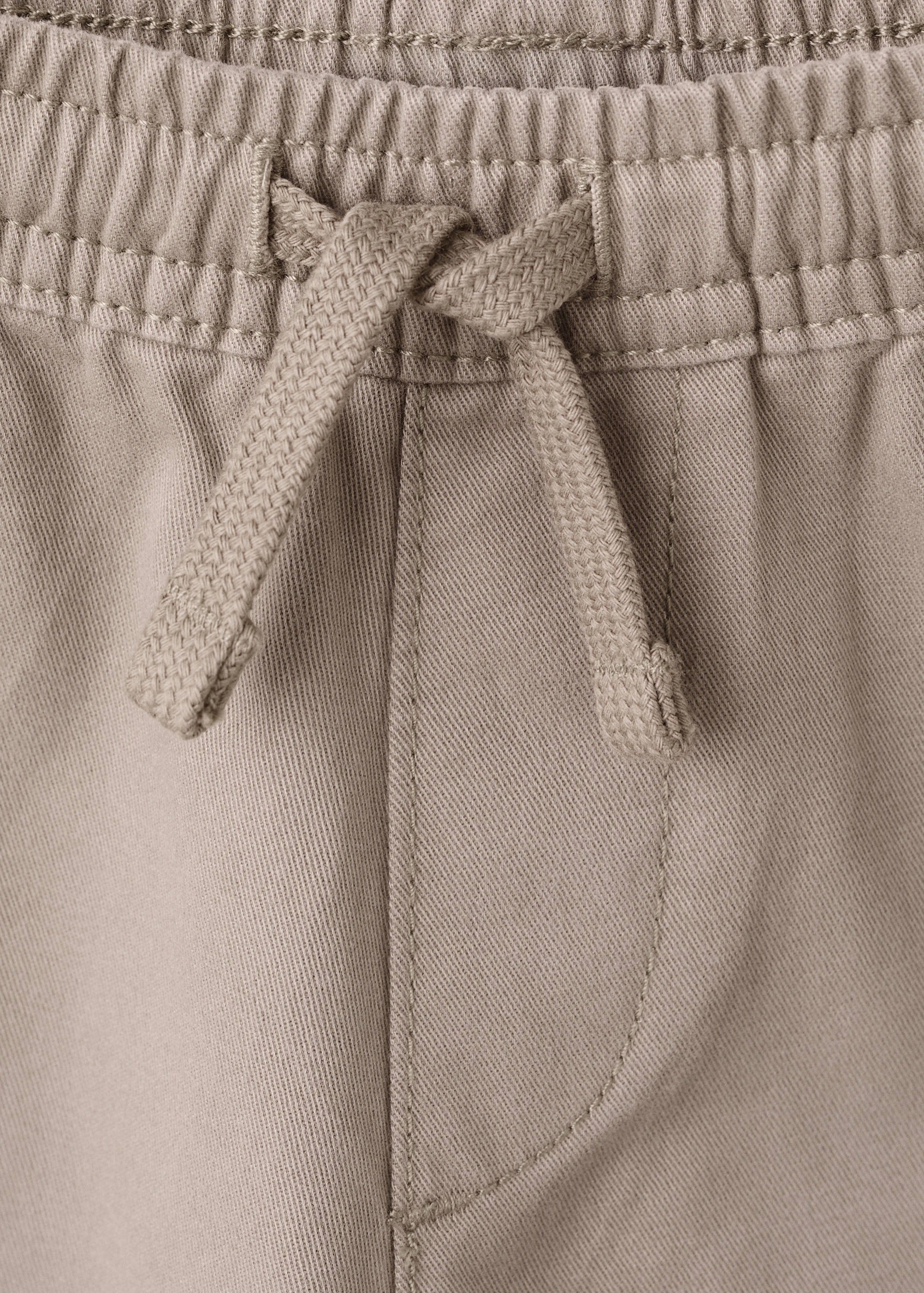 Pantalón recto algodón - Detalle del artículo 8