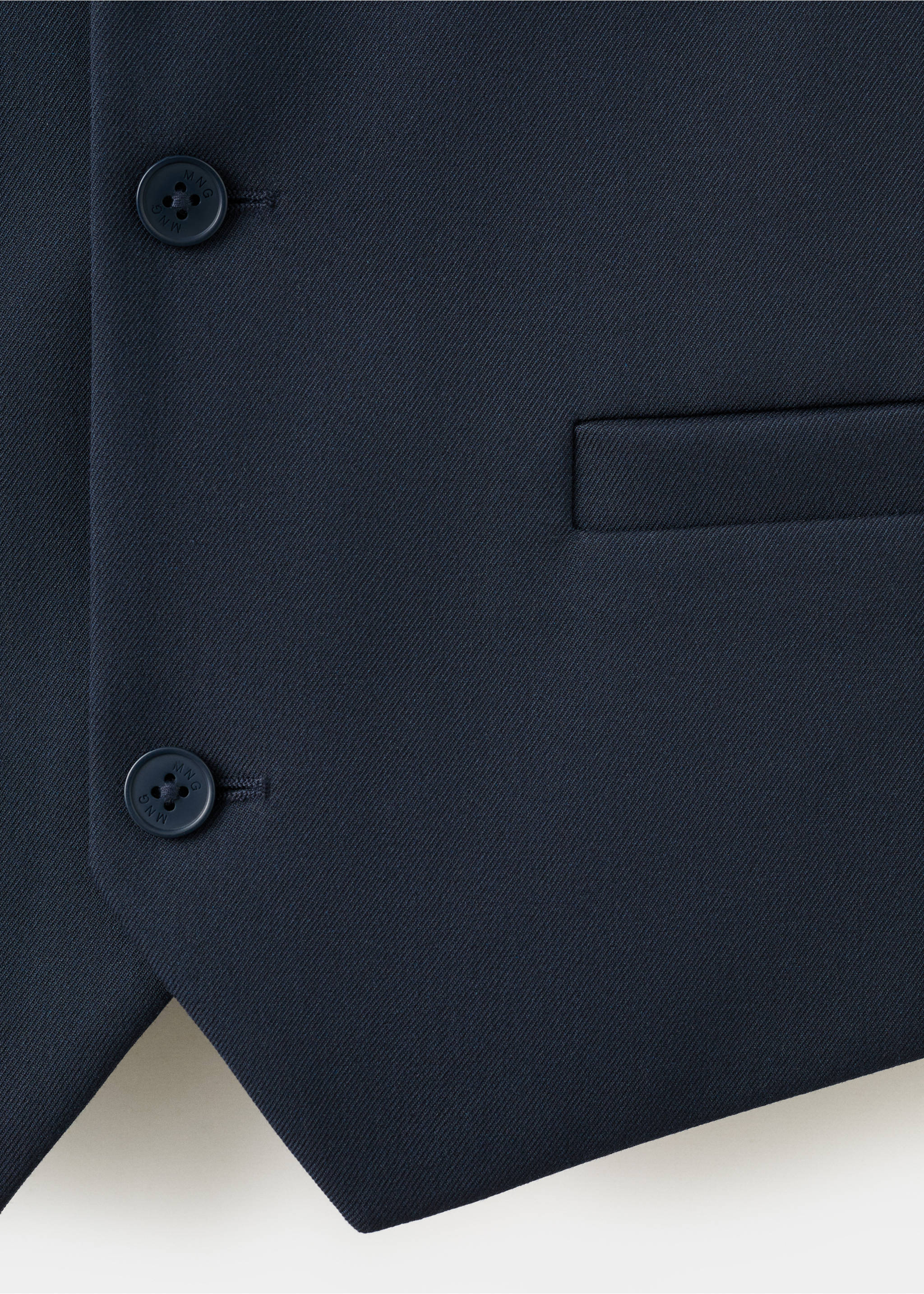 Chaleco traje slim fit - Detalle del artículo 0, Azul marino. Ref: 27093719-00.