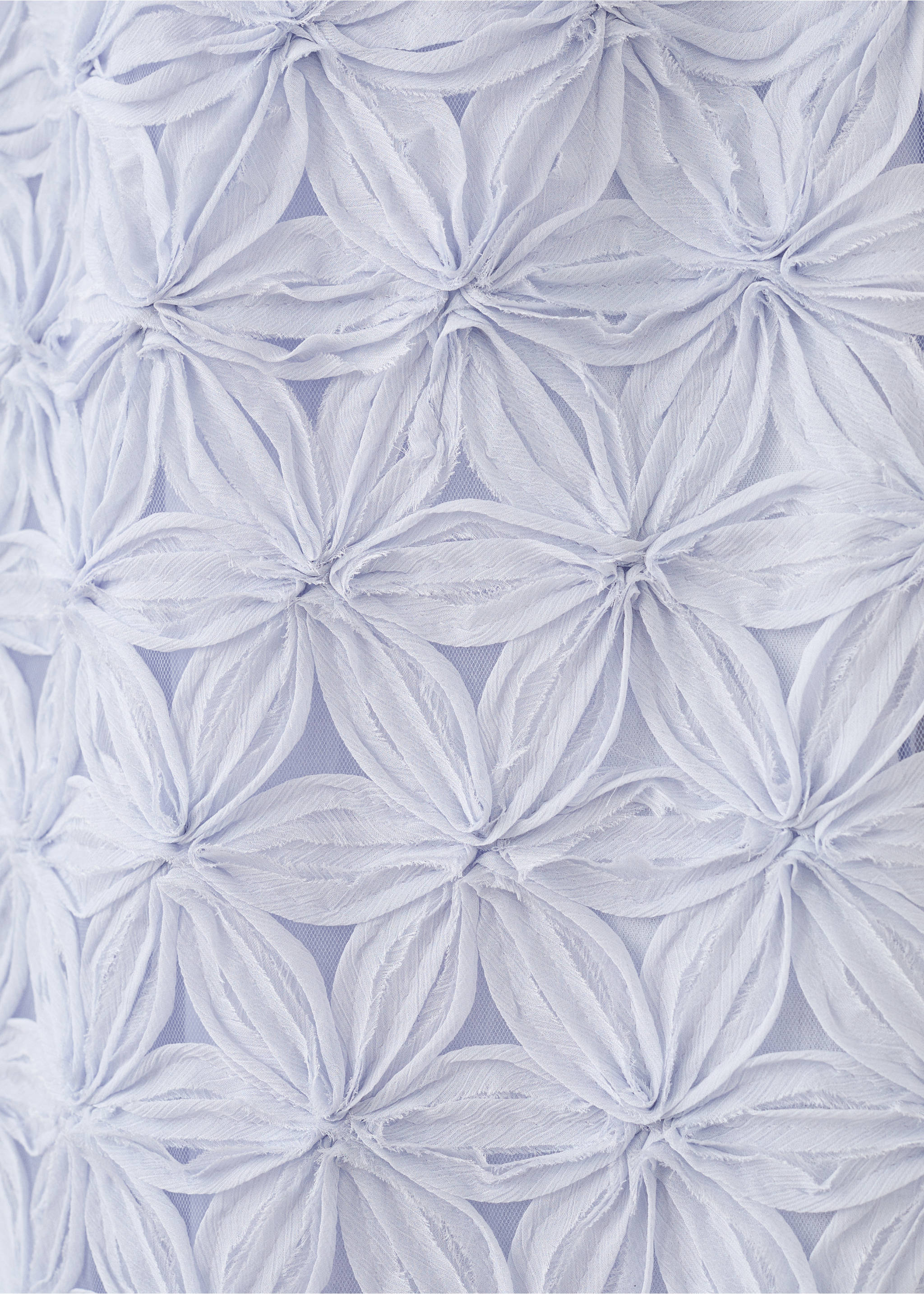 Halter-neck floral dress - Details of the article 8, Blue. Ref: 27093722-01.