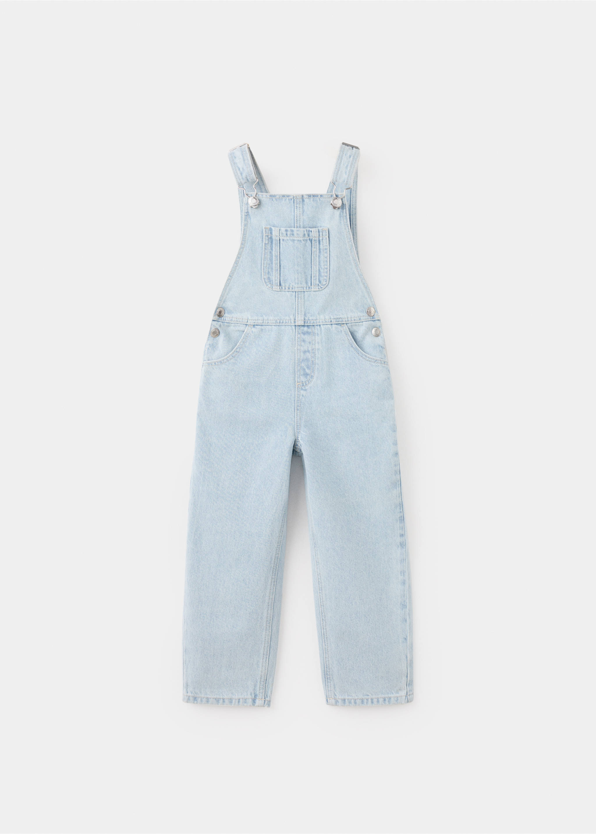 Peto denim largo - Artículo sin modelo, Azul claro. Ref: 27093723-00.