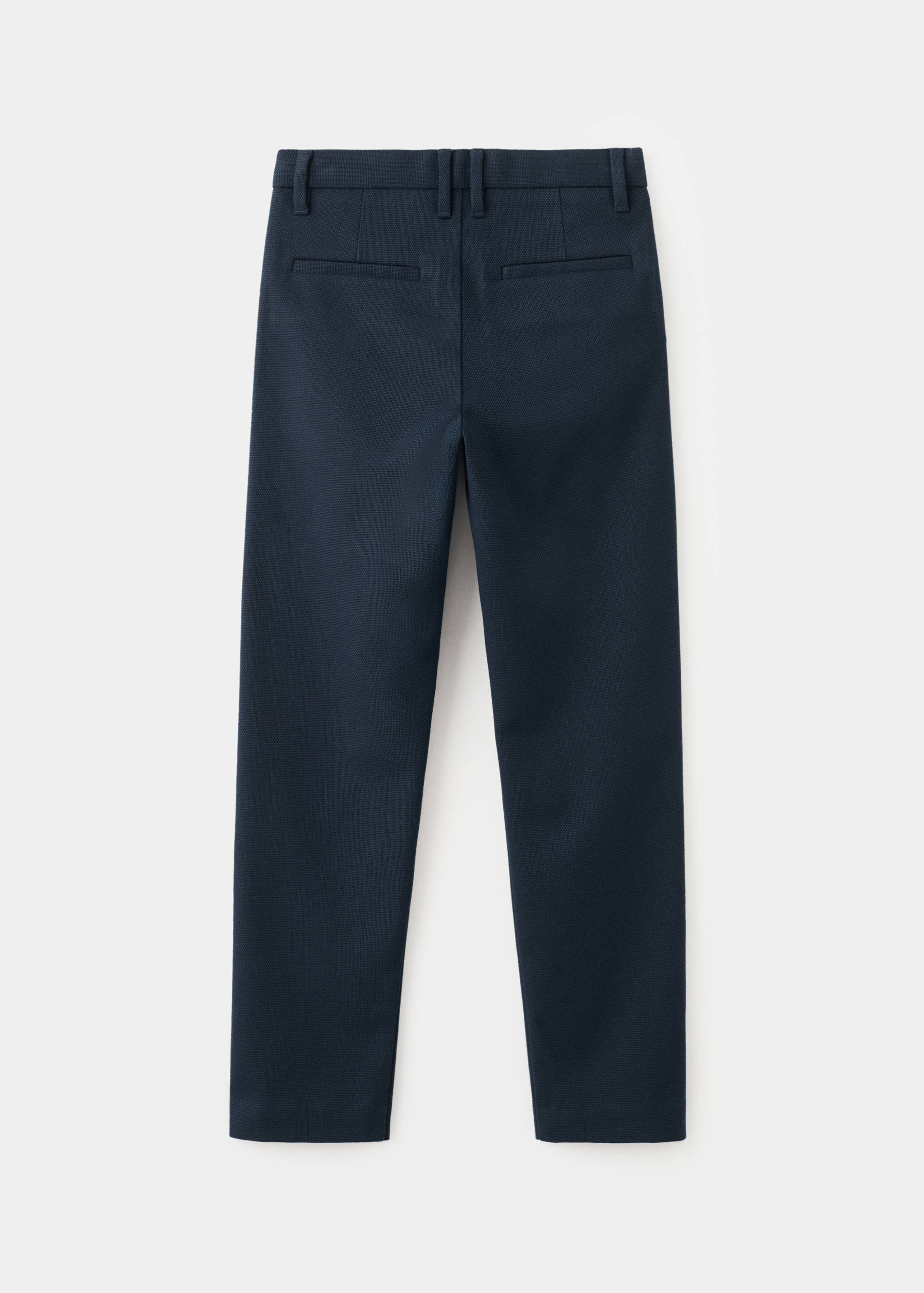 Pantalón recto traje - Reverso del artículo