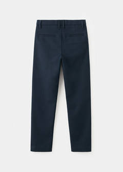 Straight suit trousers — Navy 4