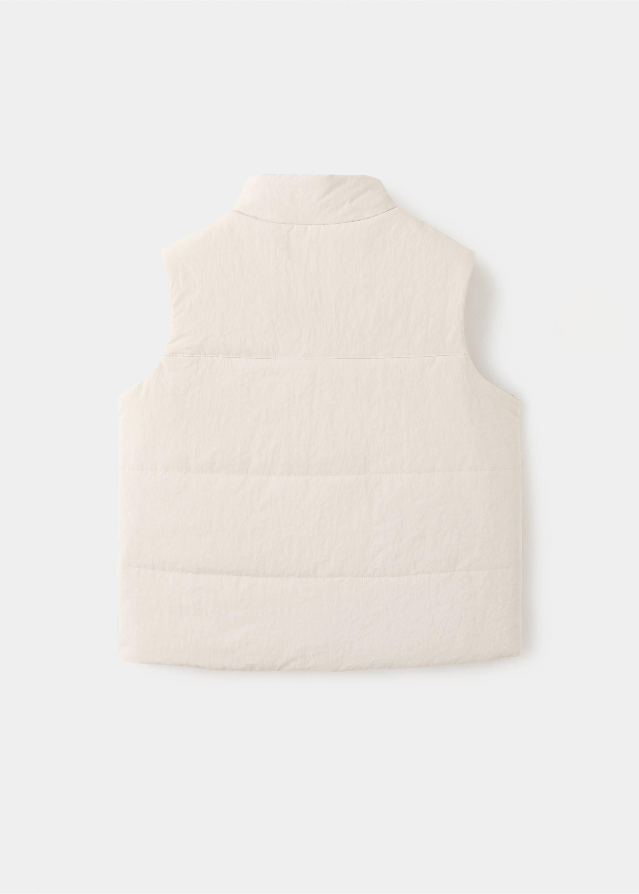 Chaleco acolchado impermeable - Reverso del artículo, Gris hielo. Ref: 27093729-00.