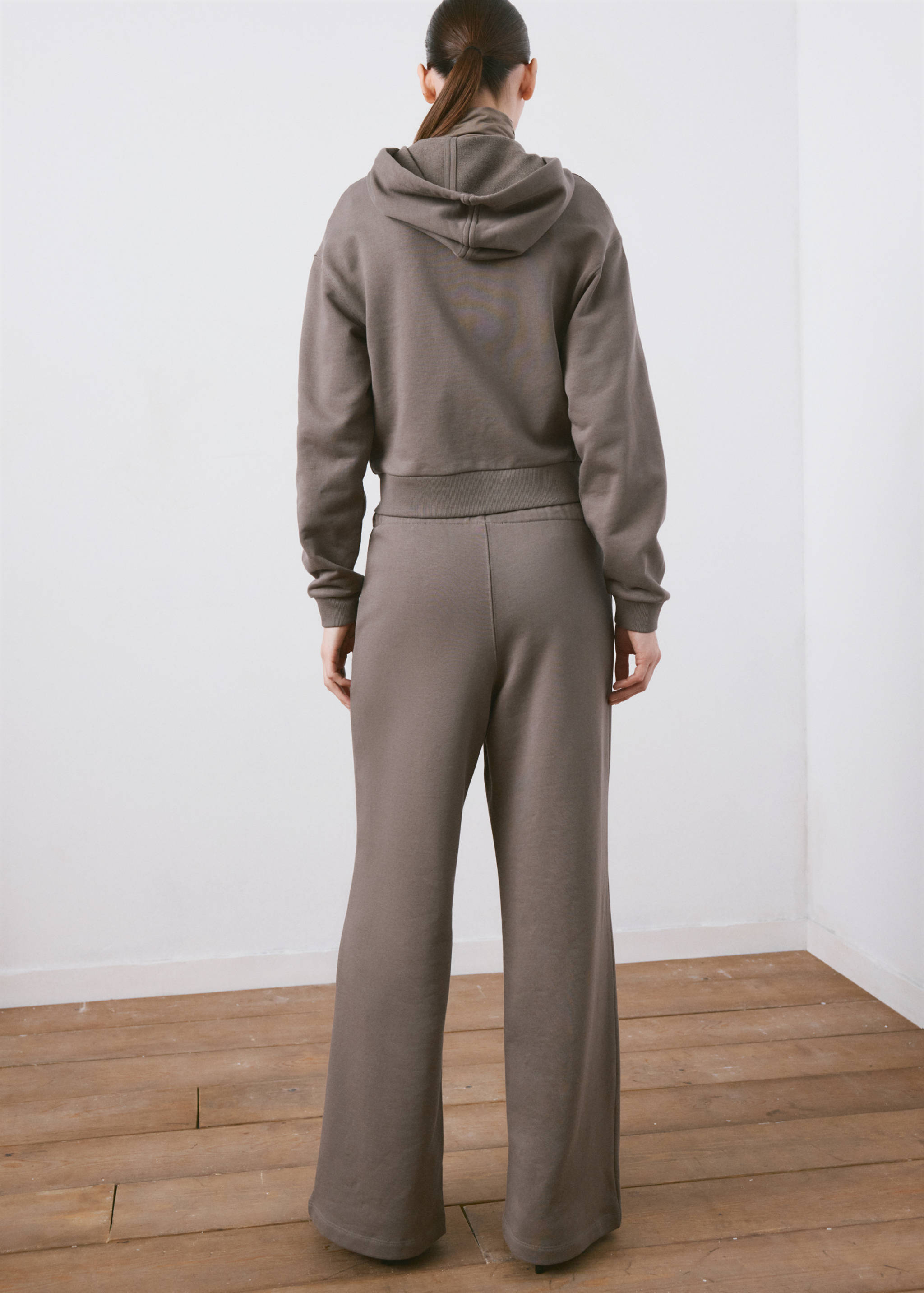 Sudadera costuras contraste - Reverso del artículo