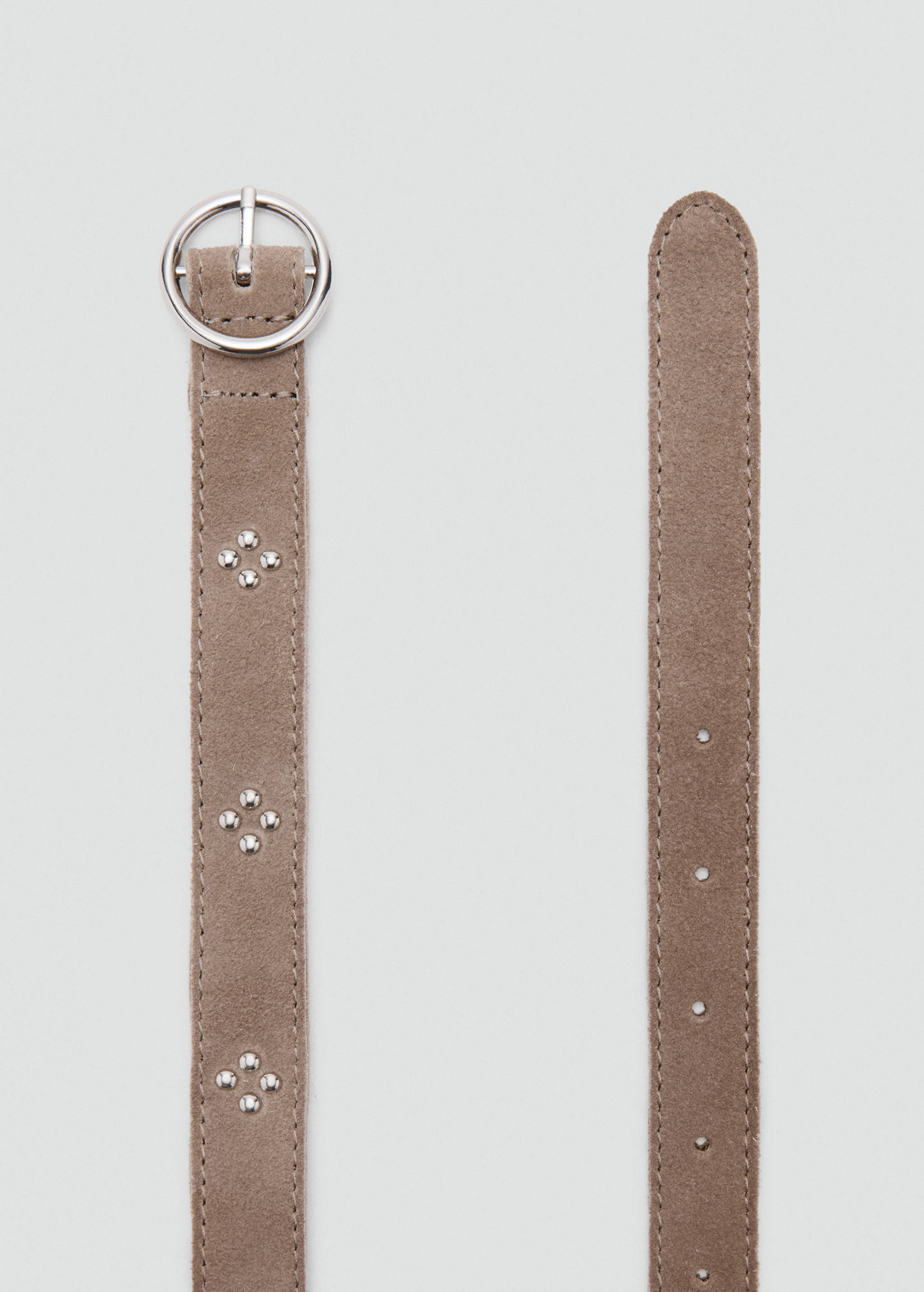 Кожаный ремень с заклепками - Деталь изделия 1