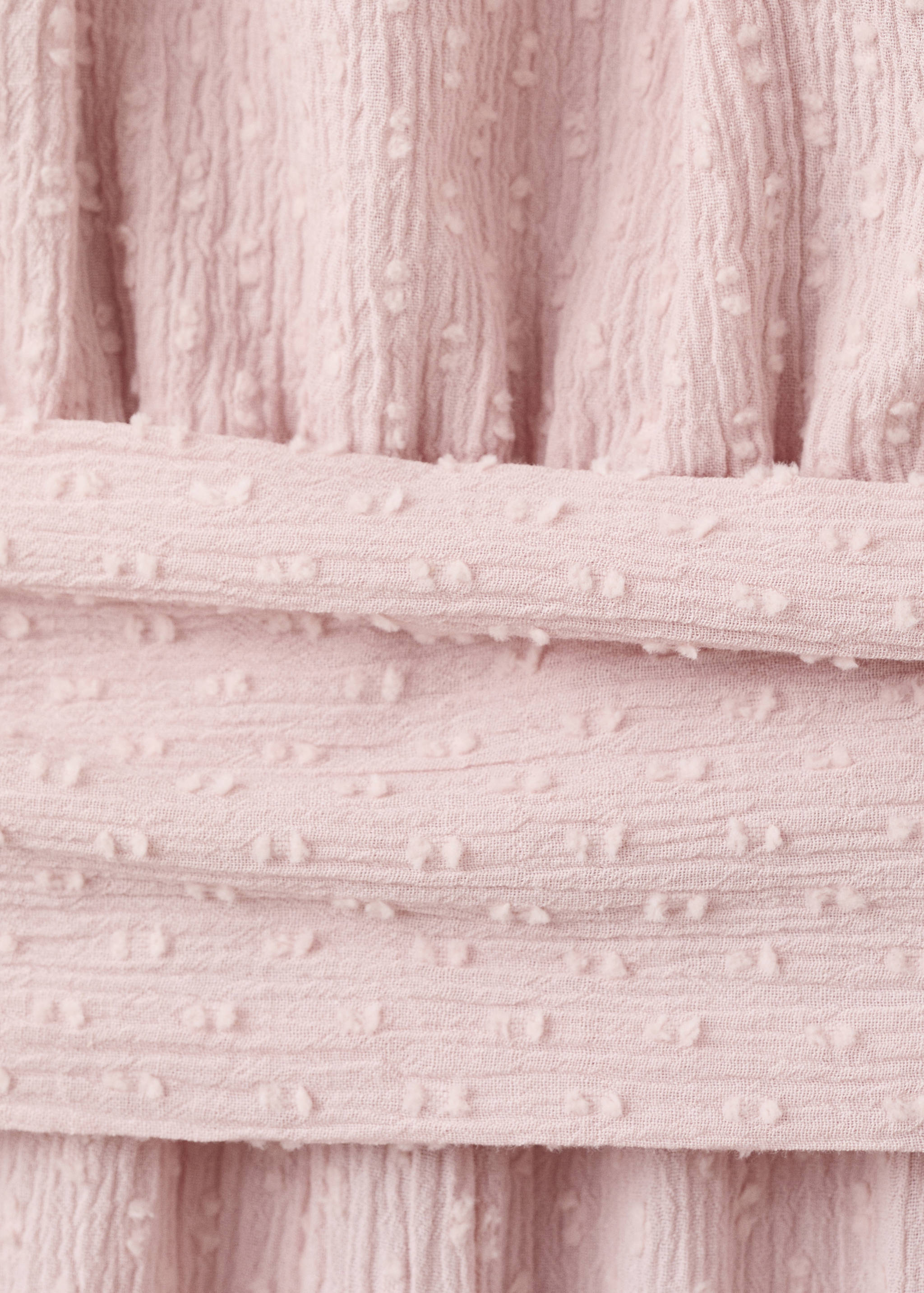 Bow long jumpsuit - Details of the article 8