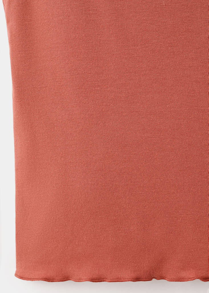 Scalloped hem top — Clementine