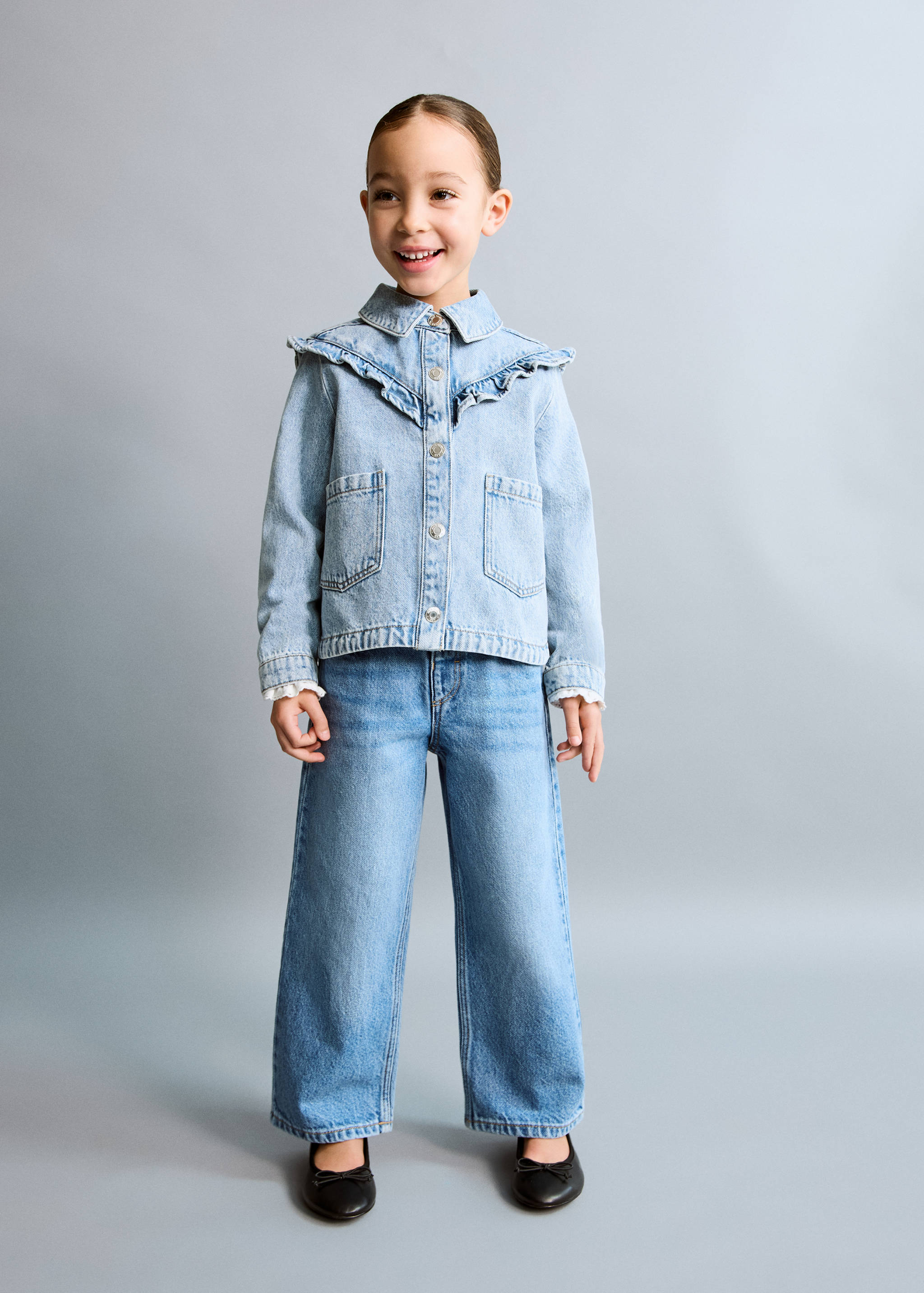 Cowgirl jacket with ruffles - General plane