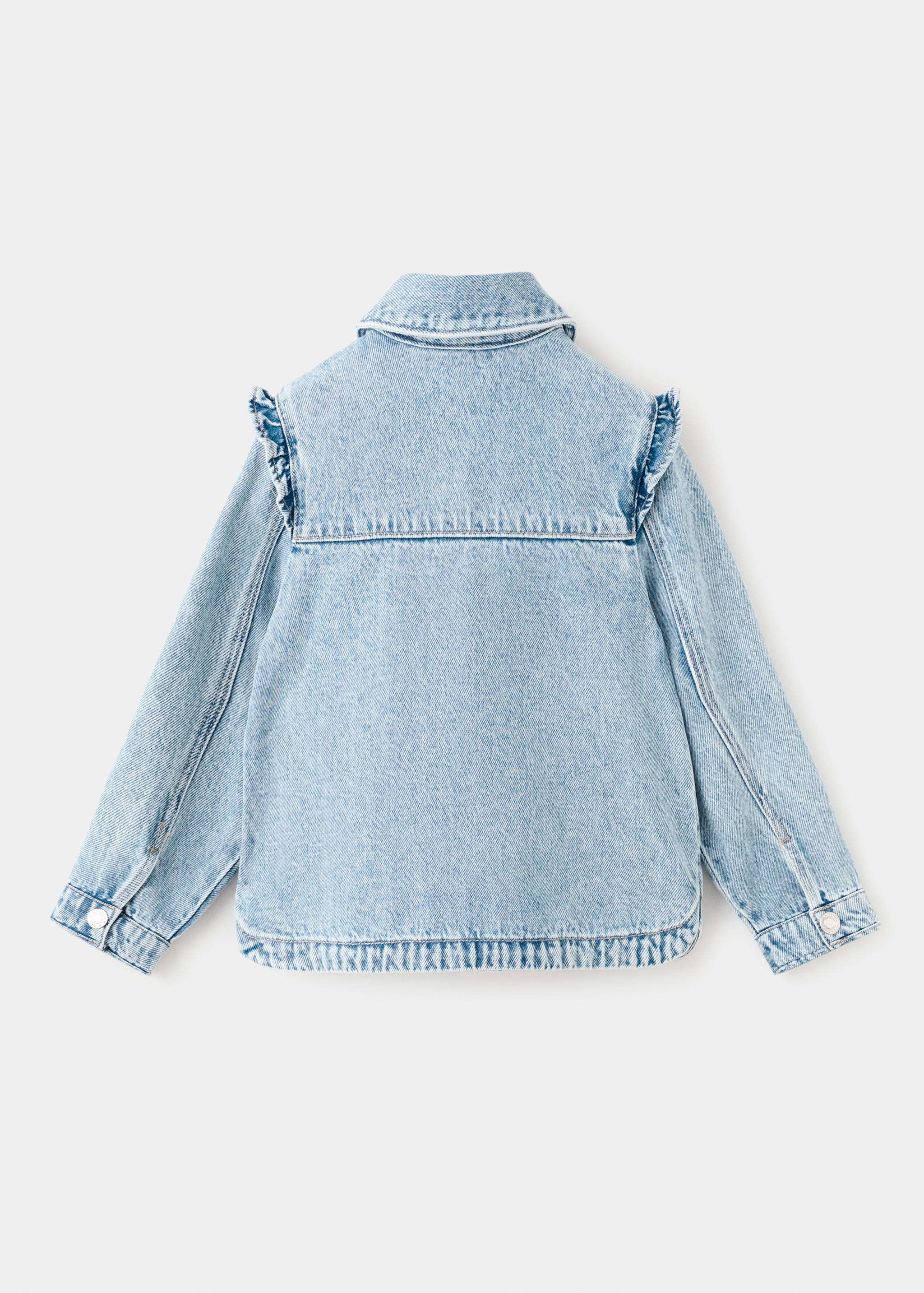 Cowgirl jacket with ruffles - Reverse of the article