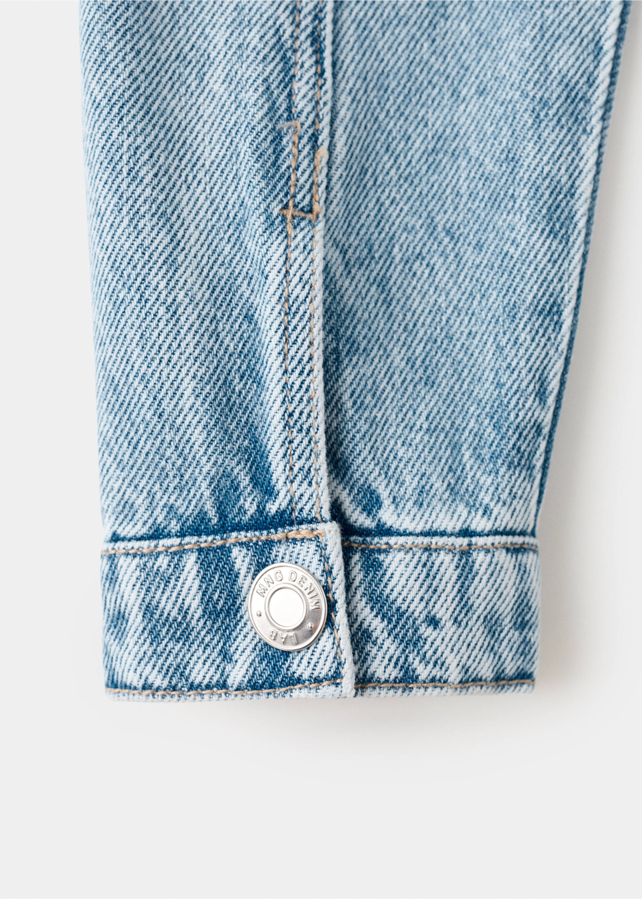 Cowgirl jacket with ruffles - Details of the article 0, Light Blue. Ref: 27094049-00.