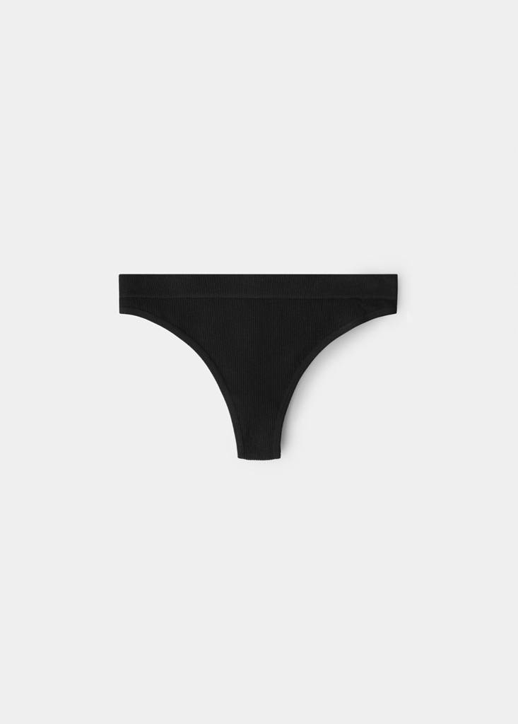 Pack of 2 ribbed briefs — Off White