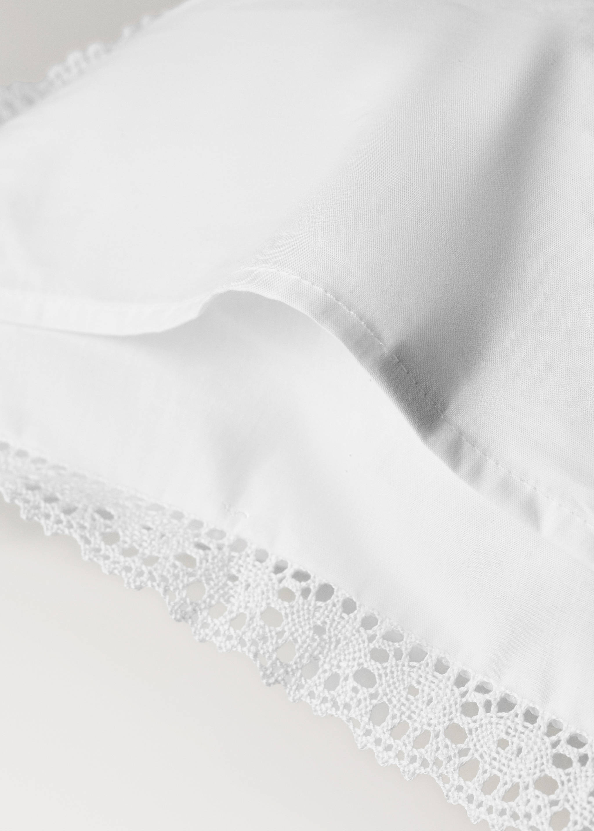 Children's embroidered cotton cushion cover 30x40 cm - Details of the article 1