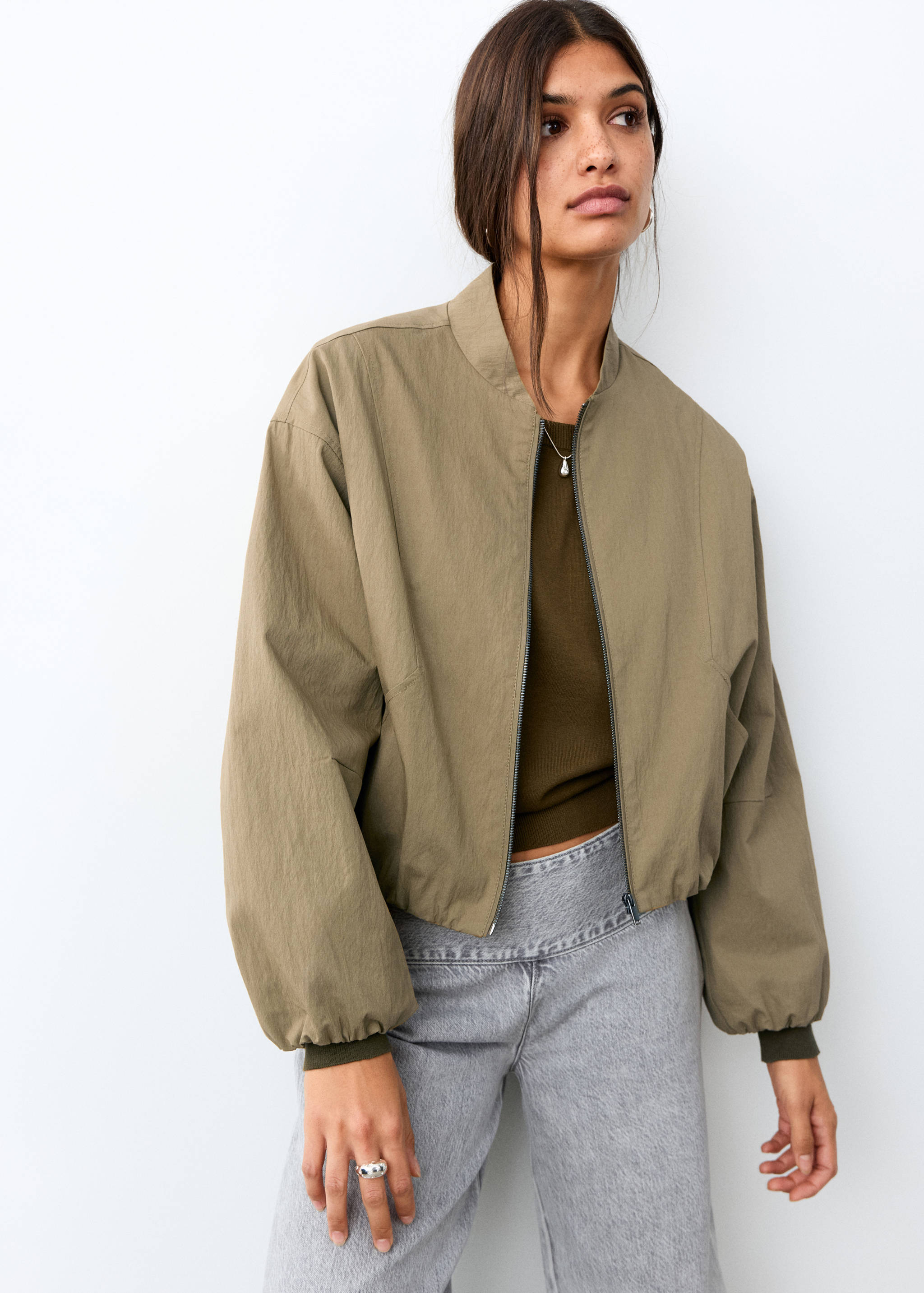 Bomber jacket - Medium plane