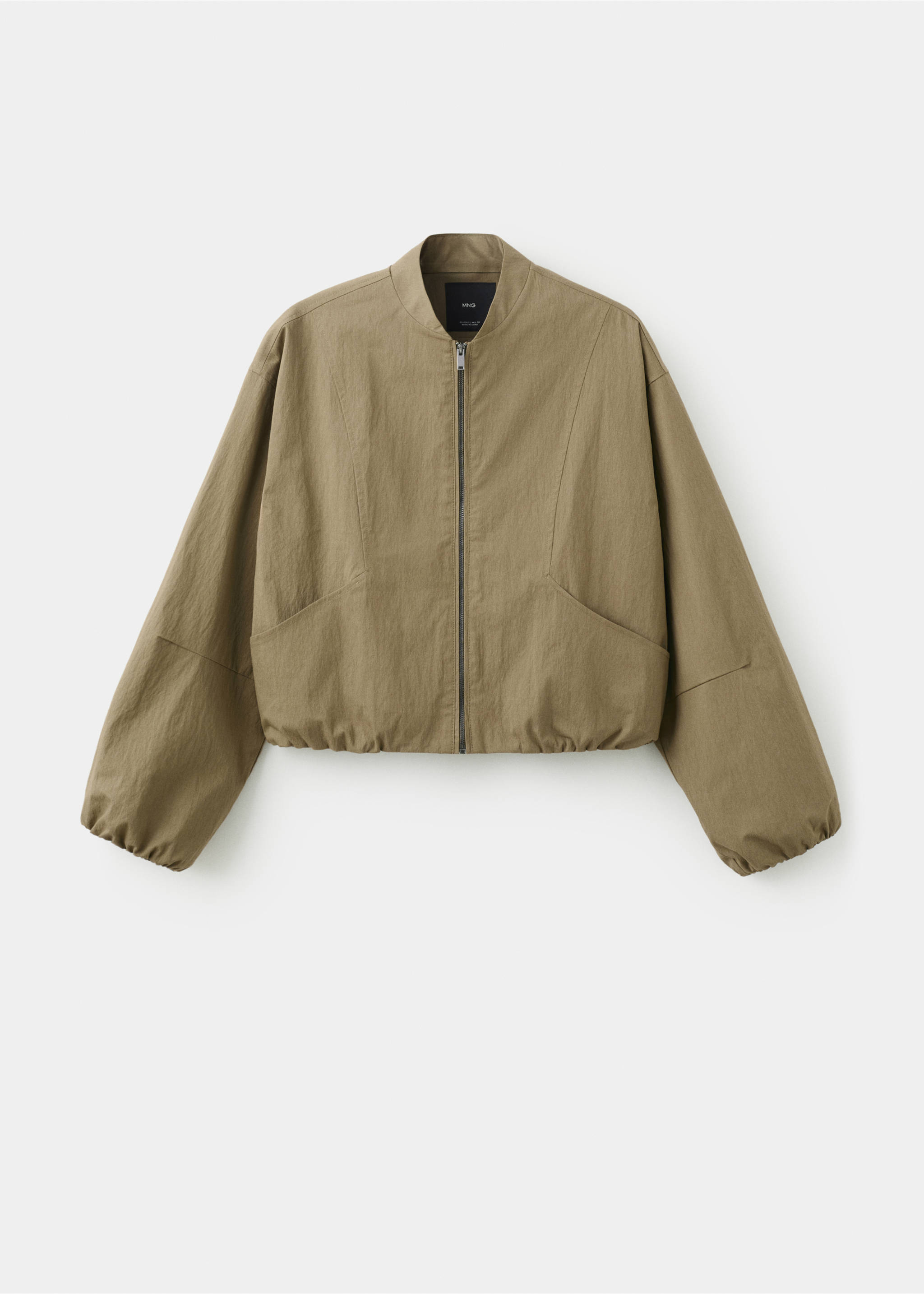 Chaqueta bomber - Artículo sin modelo, Beige. Ref: 27094069-00.