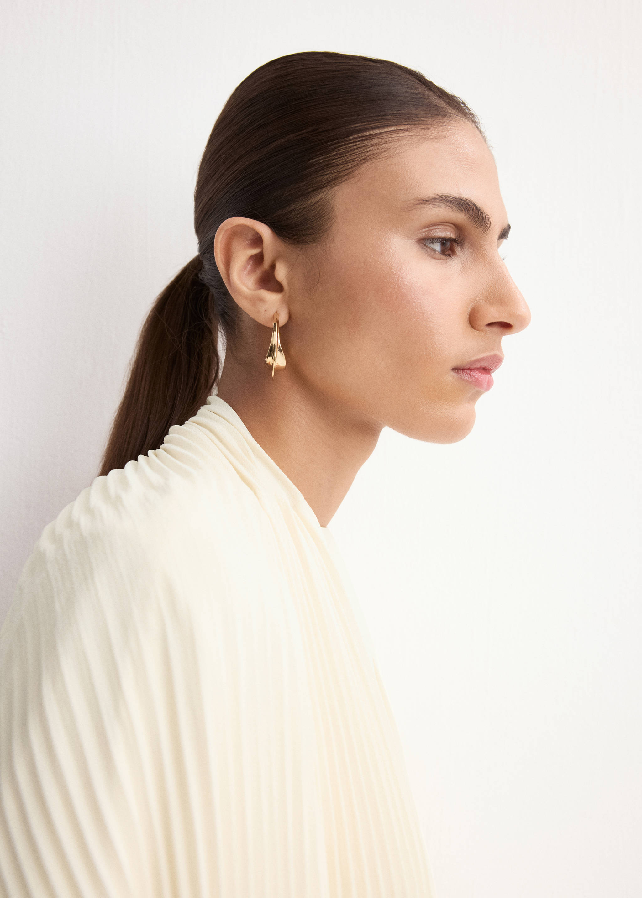 Caftán plisado oversize - Detalle del artículo 1