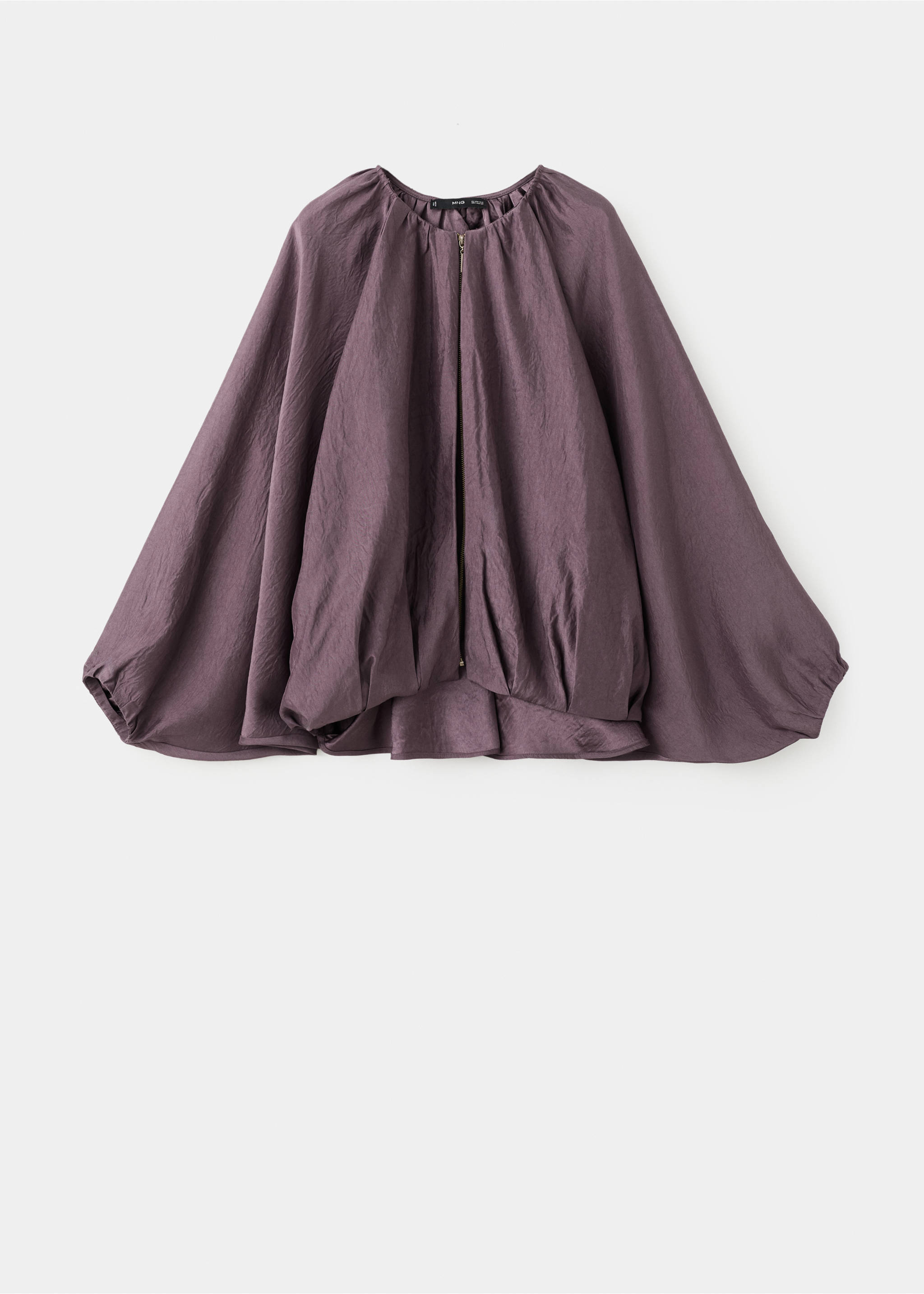 Veste bomber oversize - Article sans modèle, Violet. Ref: 27094074-00.