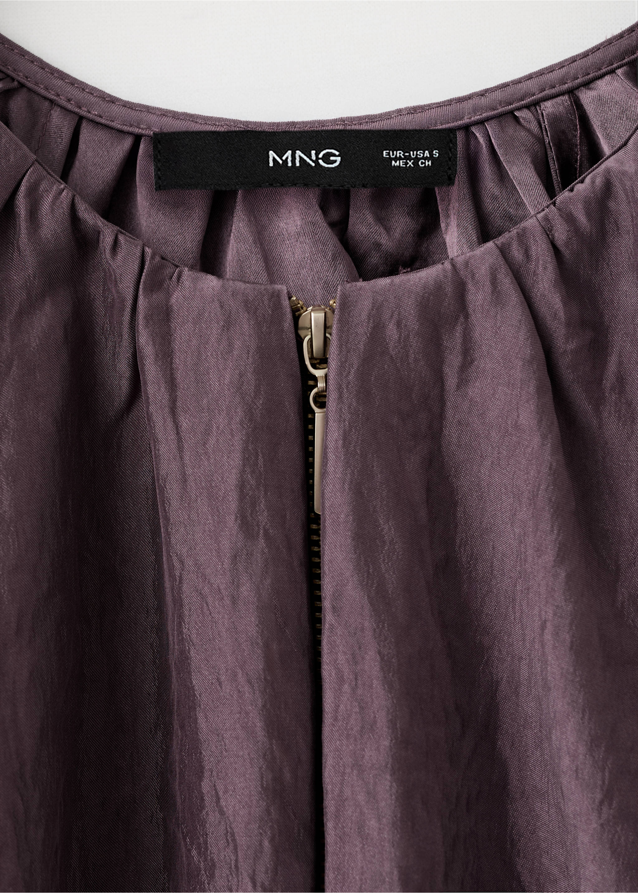 Veste bomber oversize - Détail de l'article 8, Violet. Ref: 27094074-00.