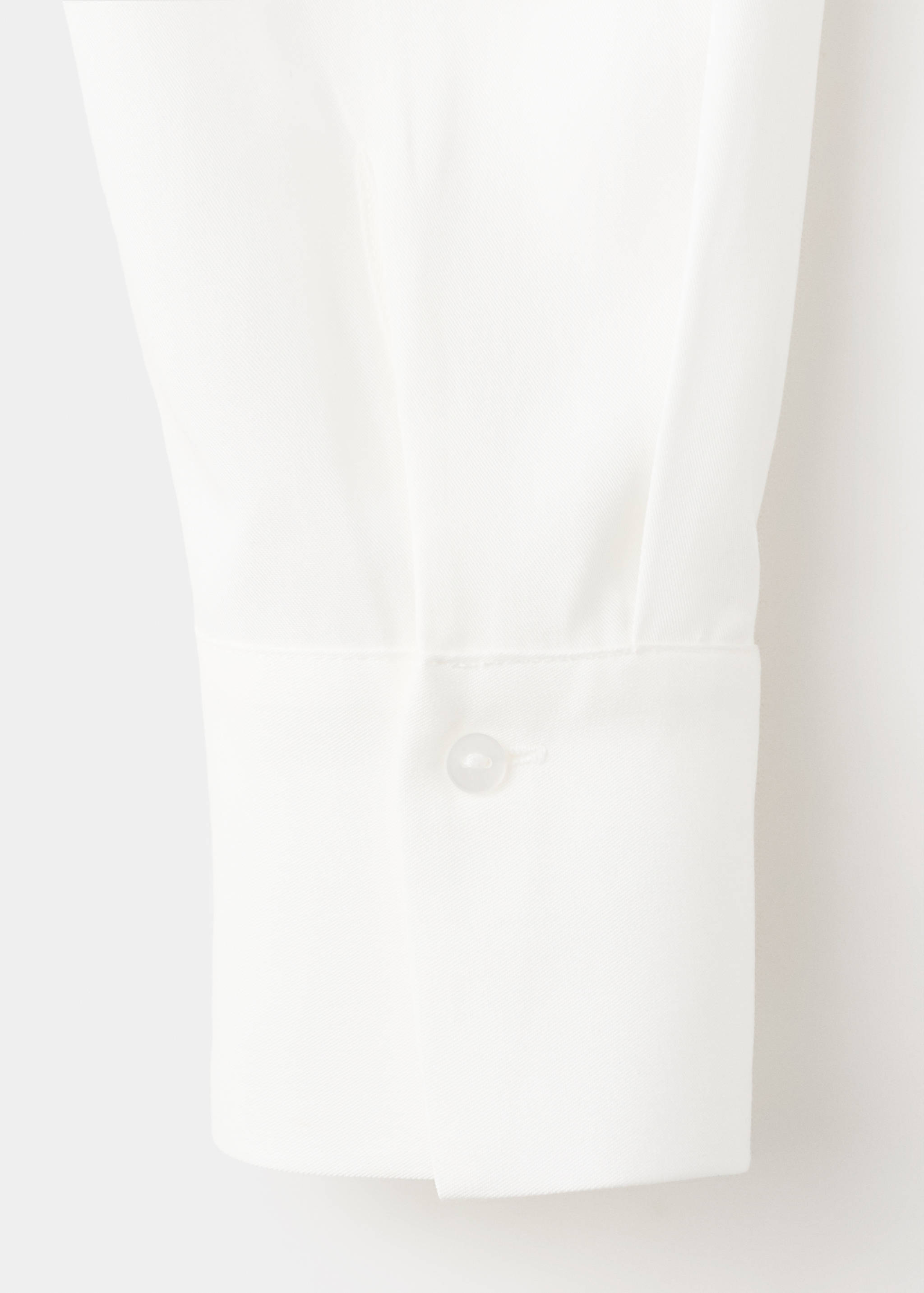 莱赛尔纤维直筒衬衫 - null